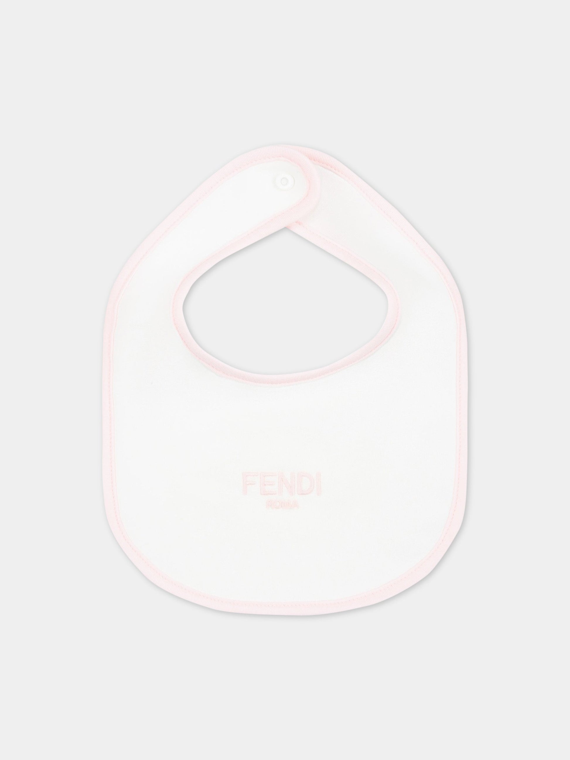 Set multicolor per neonata con logo bianco,Fendi Kids,BUK096 8RA F0C11