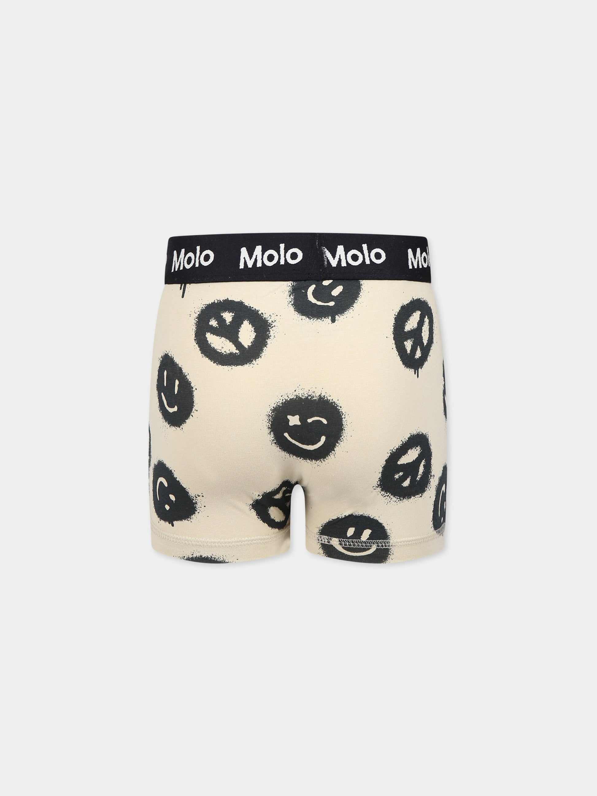 Set multicolor per bambino con logo e smile,Molo,1S23Q201 6841