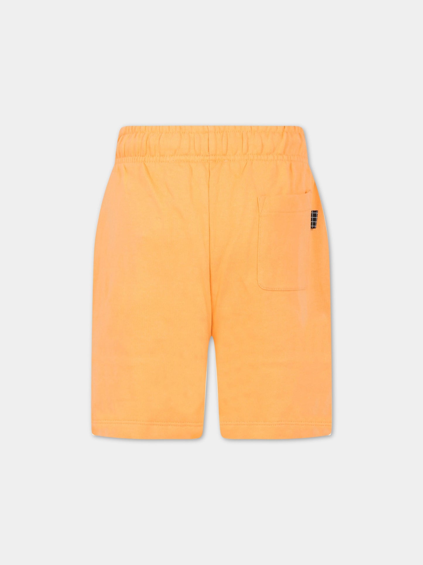 Shorts arancioni per bambino con logo,Molo,6S23H205 8709