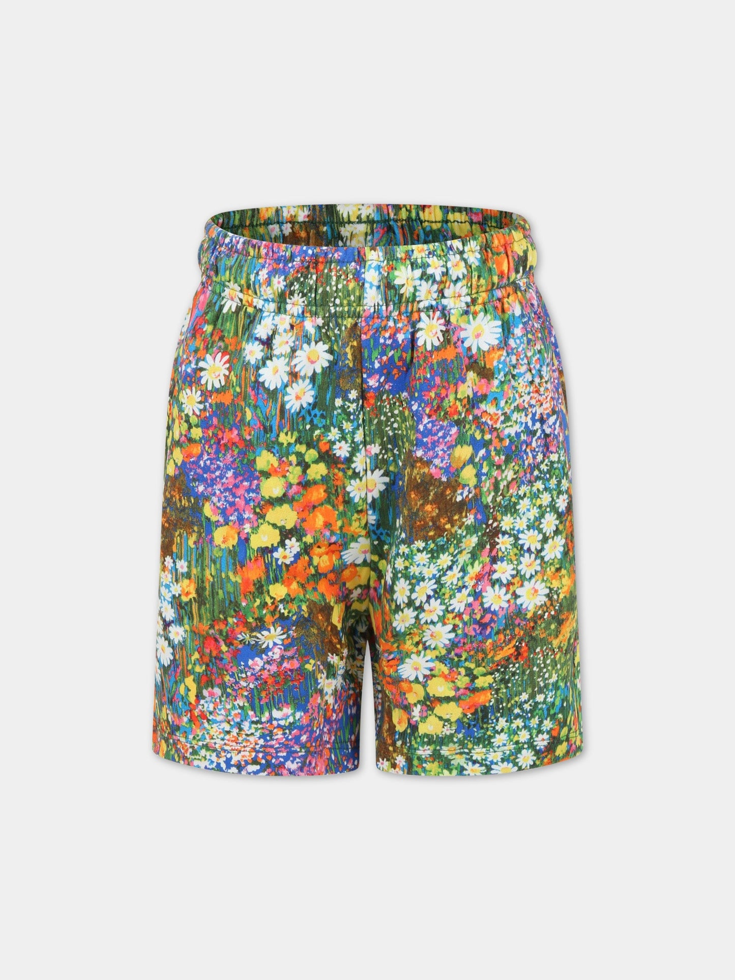Shorts multicolor per bambina con stampa floreale,Molo,2S23H115 6745