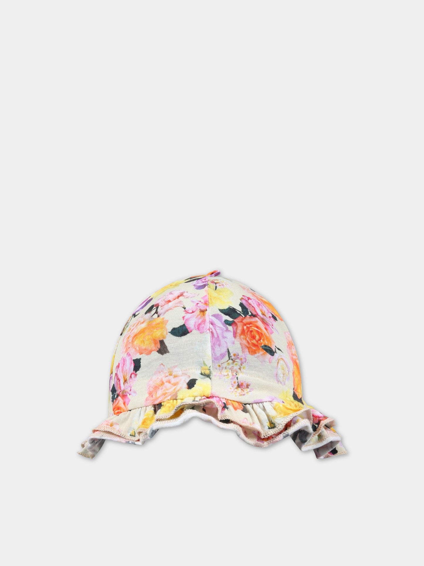 Cappello multicolor per neonata con logo,Molo,7S23T206B 6808