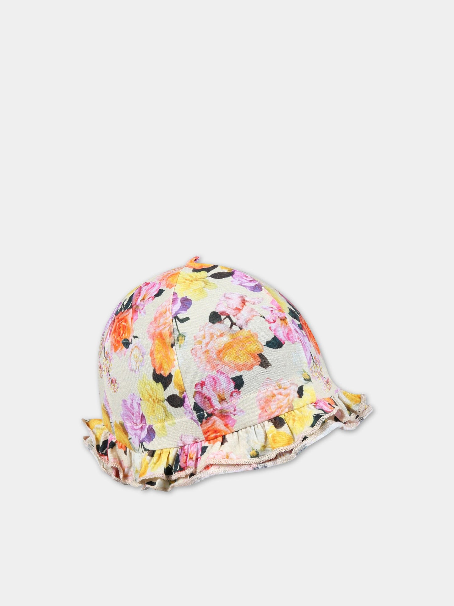 Cappello multicolor per neonata con logo,Molo,7S23T206B 6808