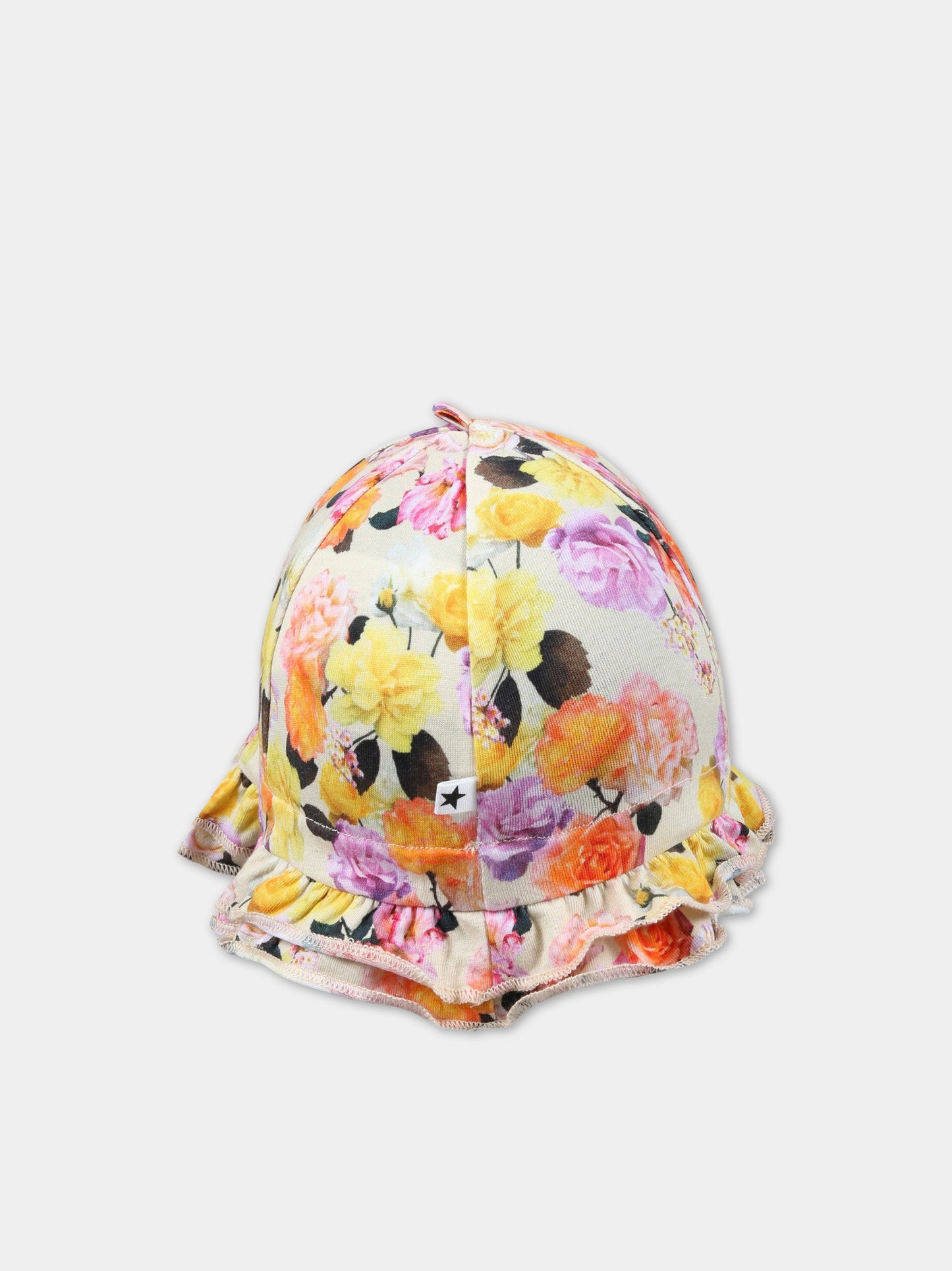 Cappello multicolor per neonata con logo,Molo,7S23T206B 6808