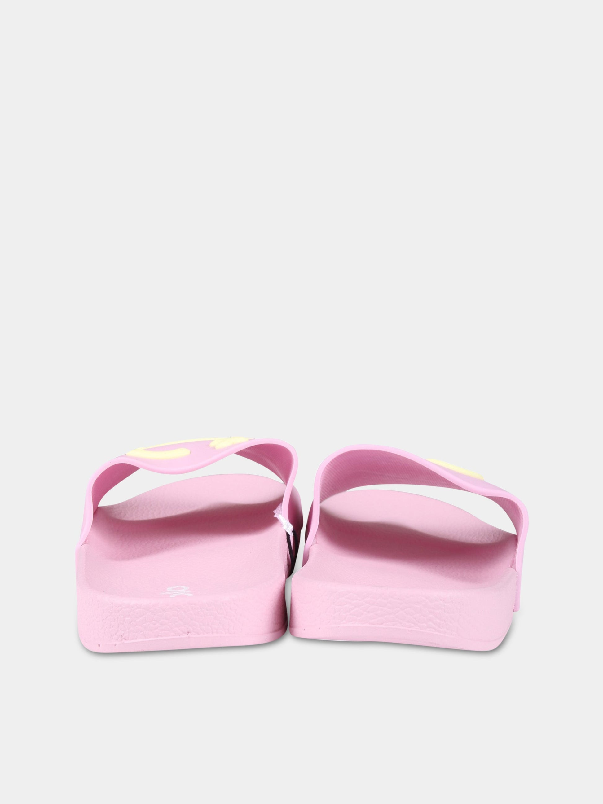 Sandali rosa per bambina con smile,Molo,7S23U202 8675