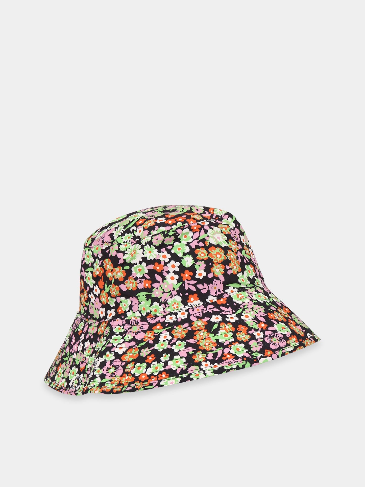 Cloche multicolor per bambina con stampa floreale,Molo,7S23Y303 6679