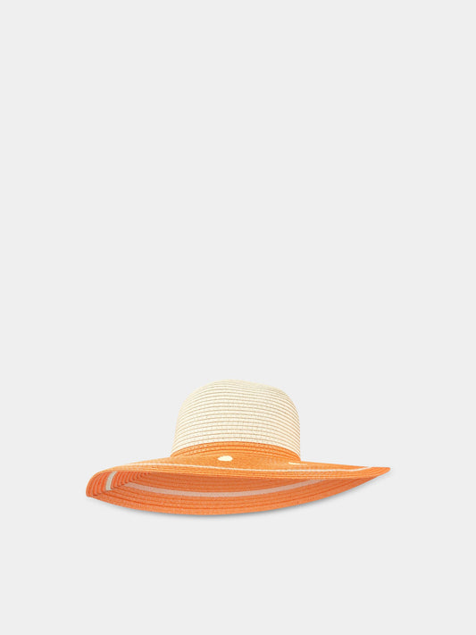 Cappello arancione per bambina,Molo,7S23Y308 8360