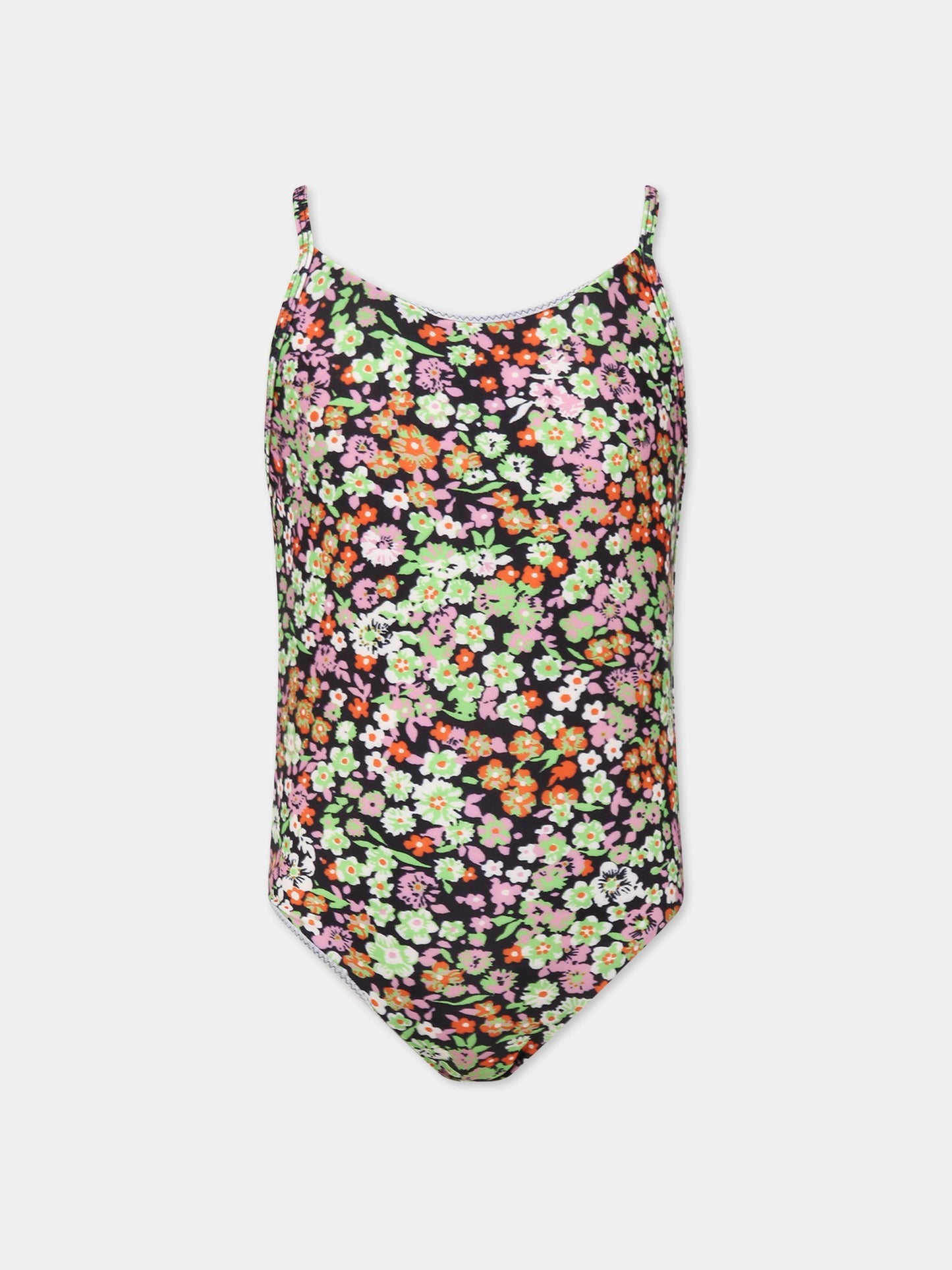 Costume multicolor per bambina con stampa floreale,Molo,8S23P514 6679