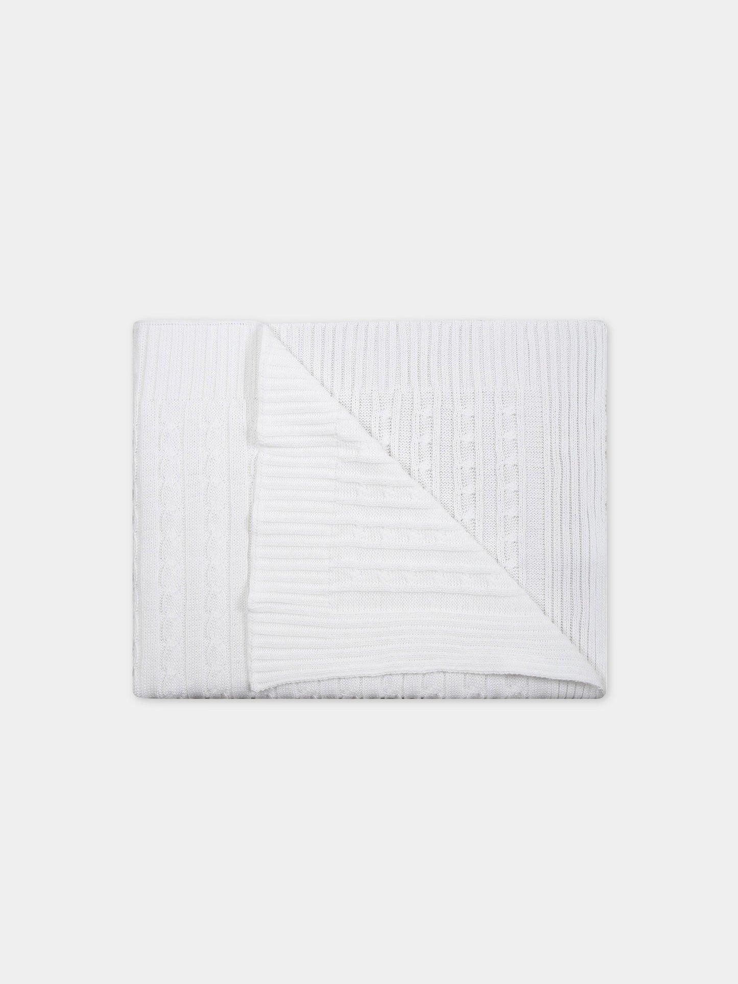 Coperta bianca per neonati,Little Bear,6114 BIANCO