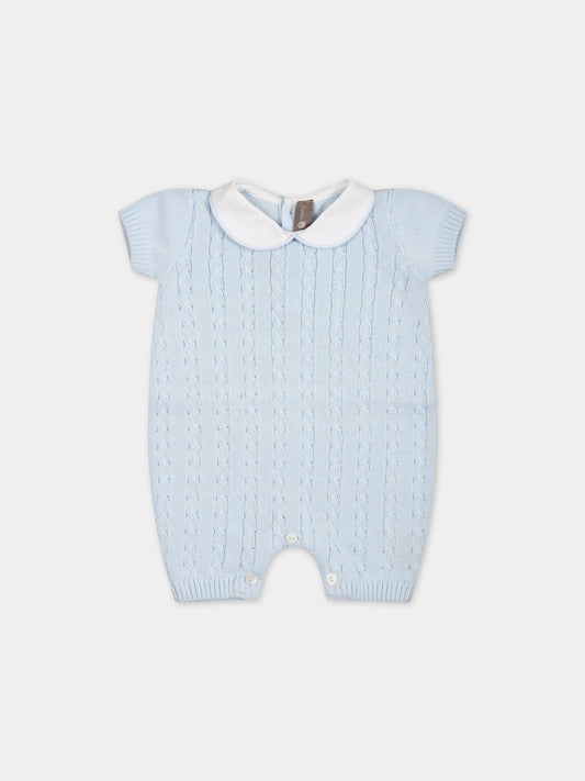 Pagliaccetto celeste per neonato,Little Bear,6117 CIELO