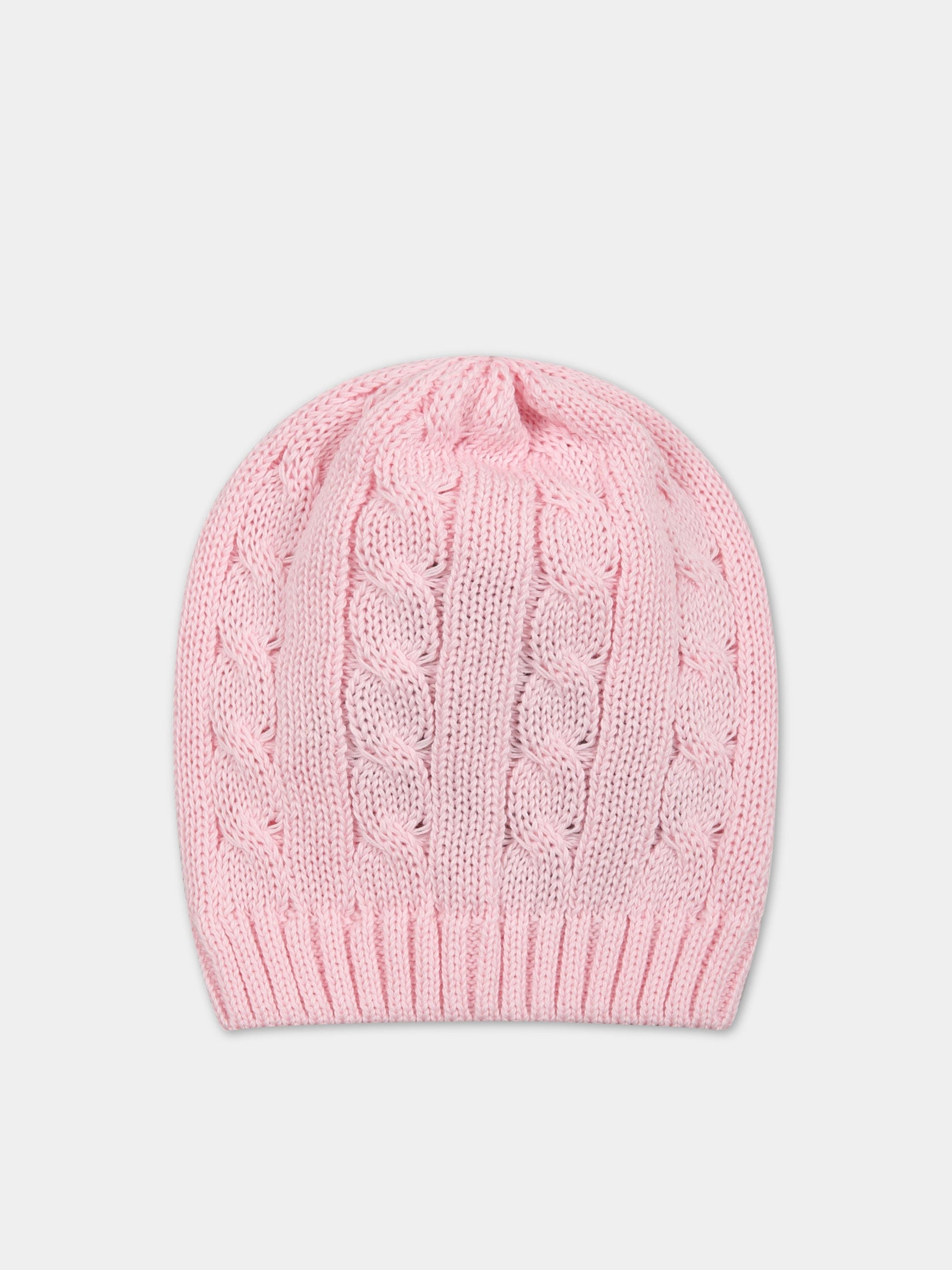 Cappello rosa per neonata,Little Bear,6119 ROSA
