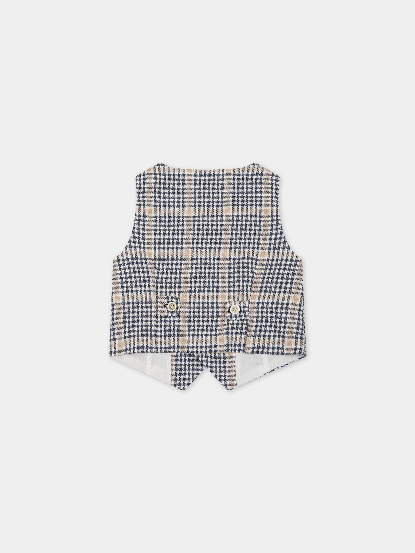 Panciotto multicolor per neonato,La Stupenderia,CJGL91Z17 D17