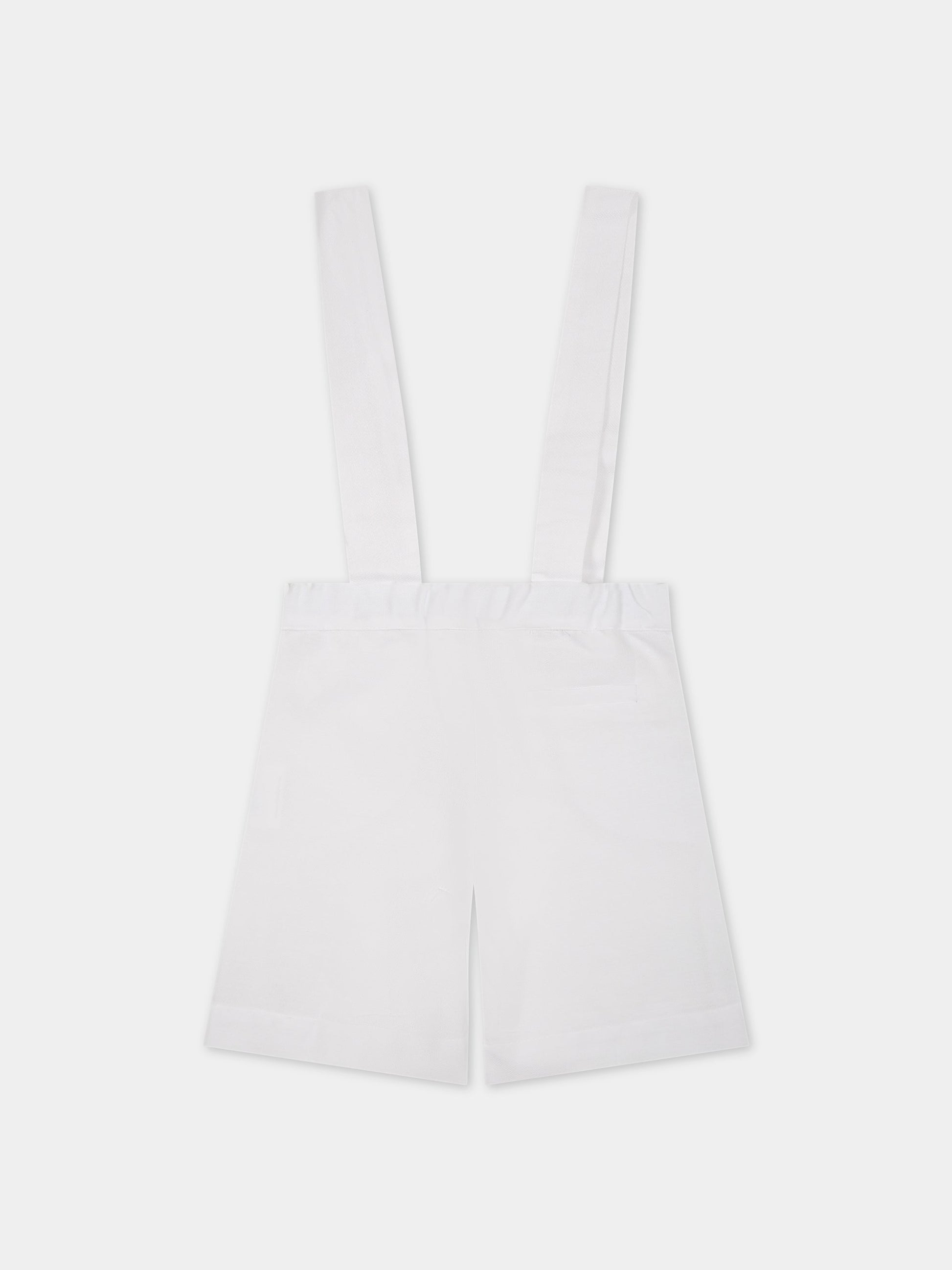 Shorts bianchi per neonato,Little Bear,6208 BIANCO