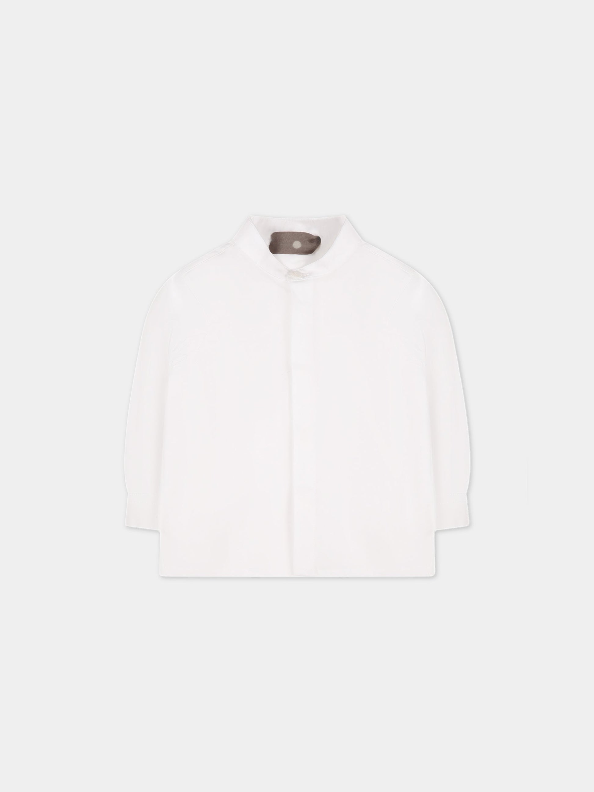 Camicia bianca per neonato,Little Bear,6210 BIANCO