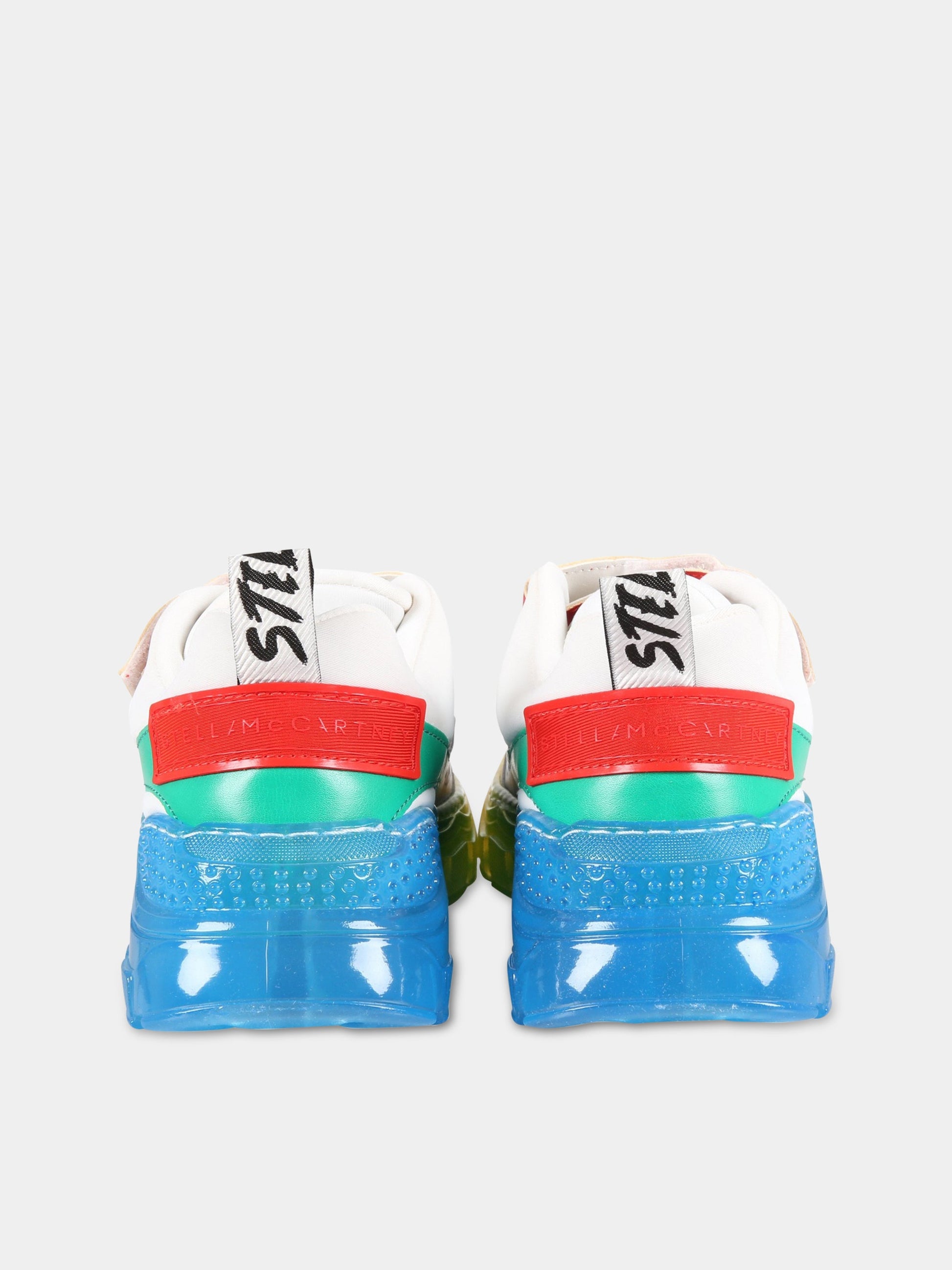 Sneakers multicolor per bambini,Stella Mccartney Kids,8Q0MM6 Z0233 999
