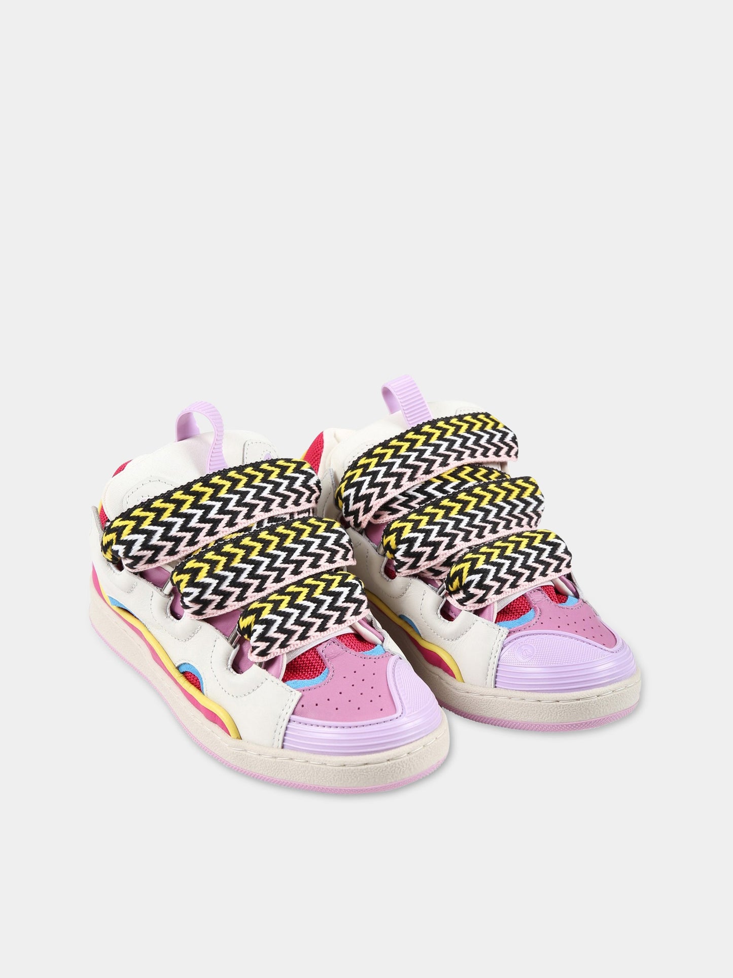 Sneakers multicolor per bambina,Lanvin Petite,N19045 494
