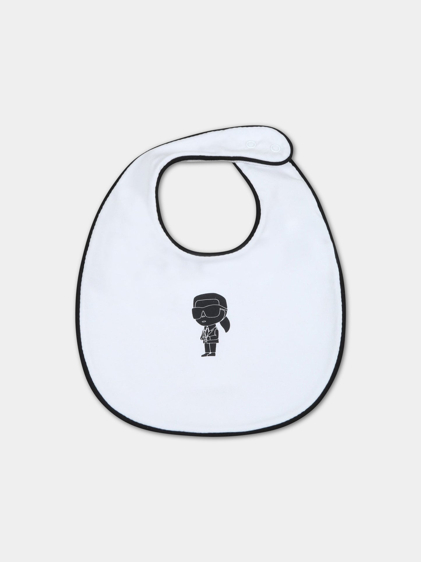 Set bianco per neonata con Karl e logo,Karl Lagerfeld Kids,Z98131 10P