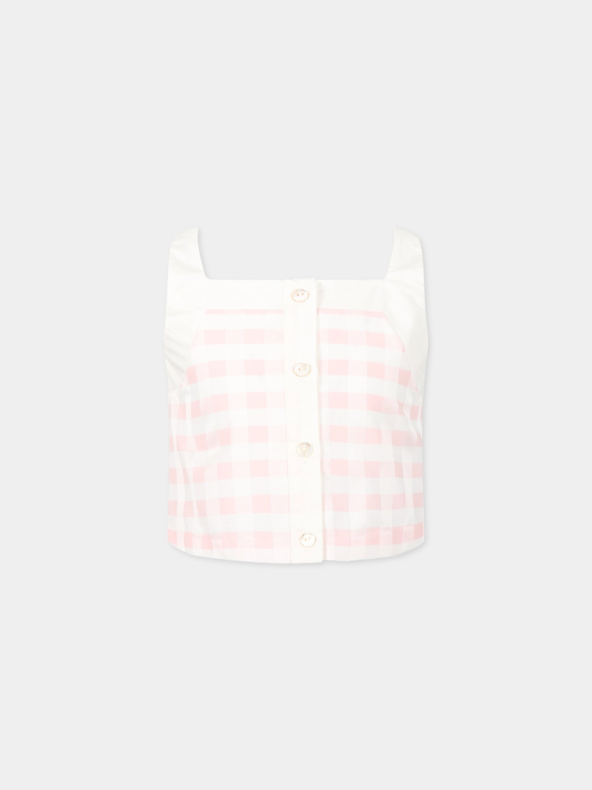 Top rosa per neonata,Le Petit Coco,LFCA037 CQ304 C004