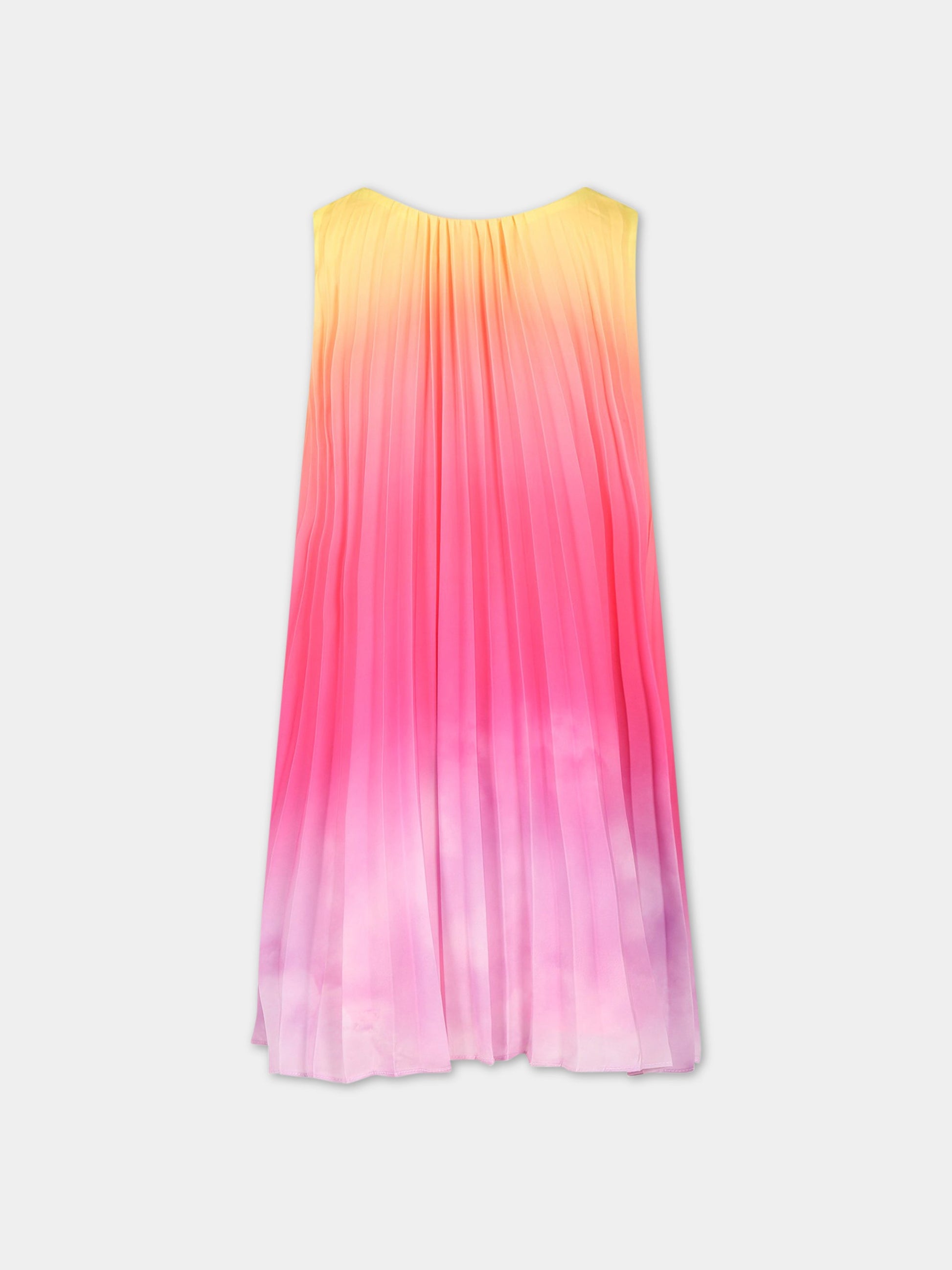 Vestito multicolor per bambina,Billieblush,U12812 Z41