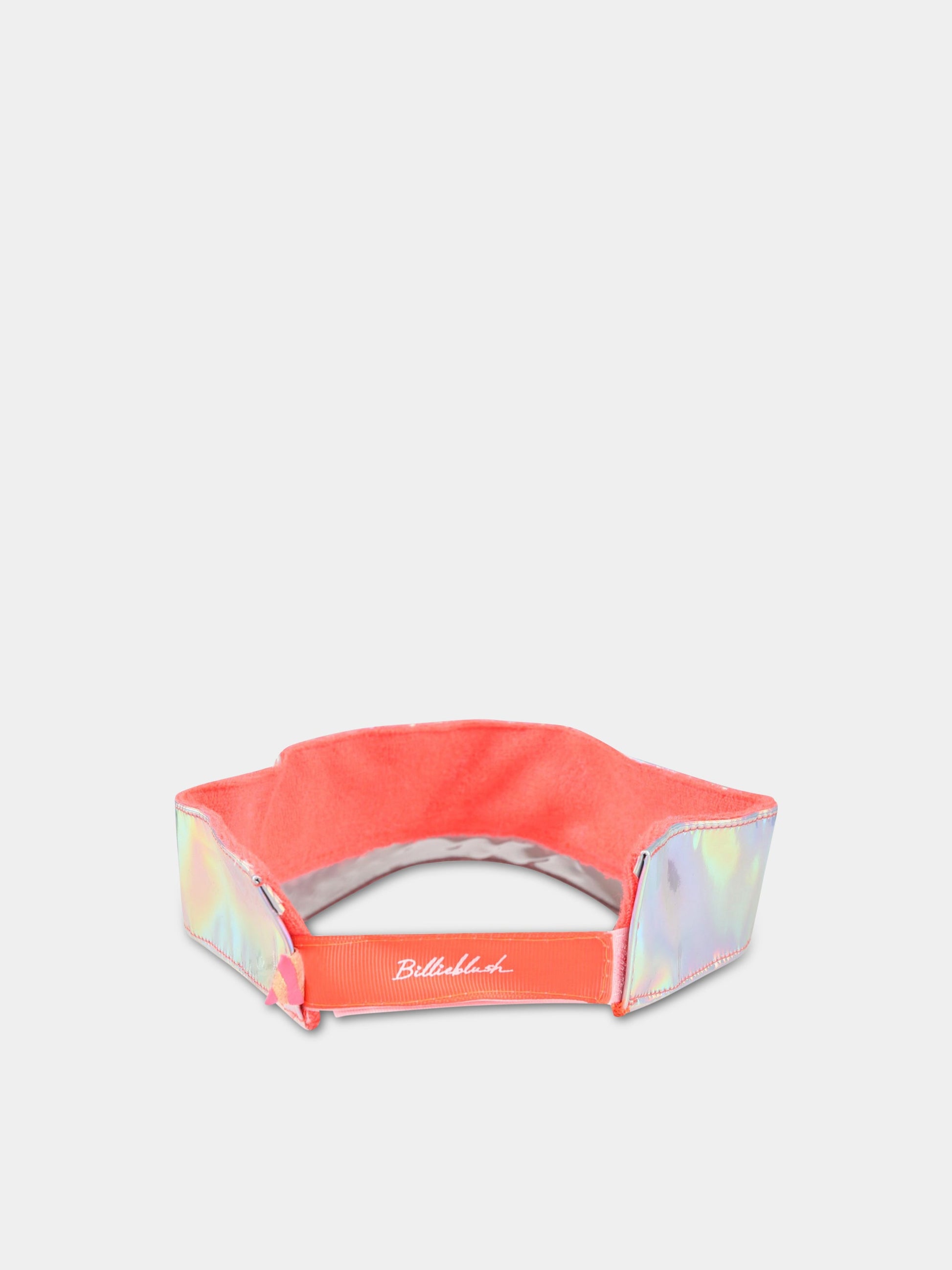 Visiera argentata per bambina con farfalla,Billieblush,U11137 111