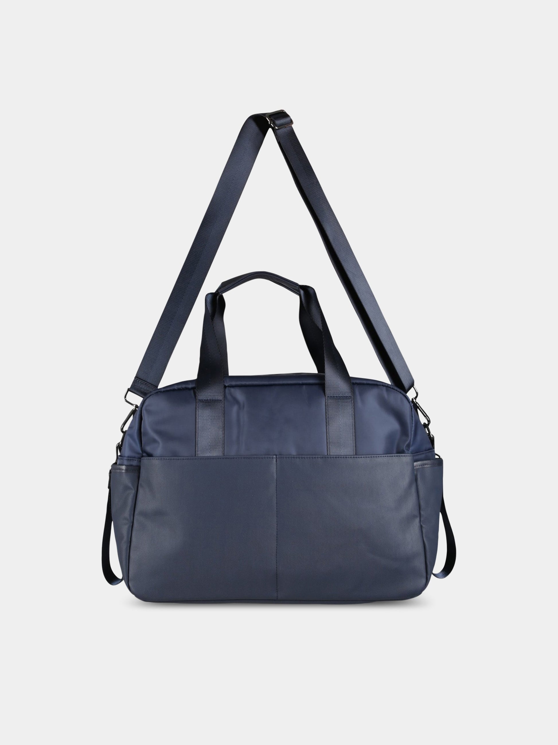 Borsa-mamma blu per neonato con patch logato,Boss,J90309  849