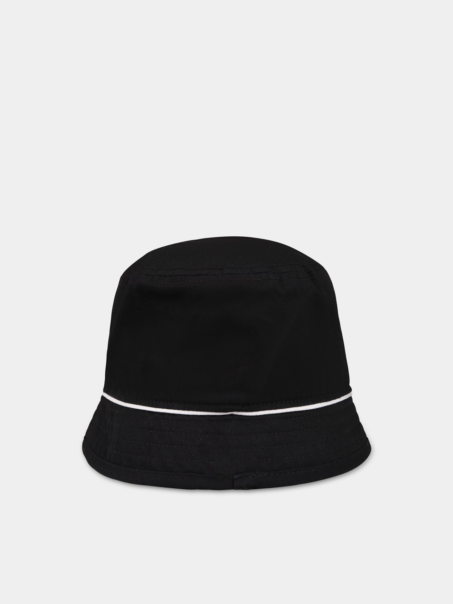 Cloche nera per neonato con logo,Boss,J01143 09B