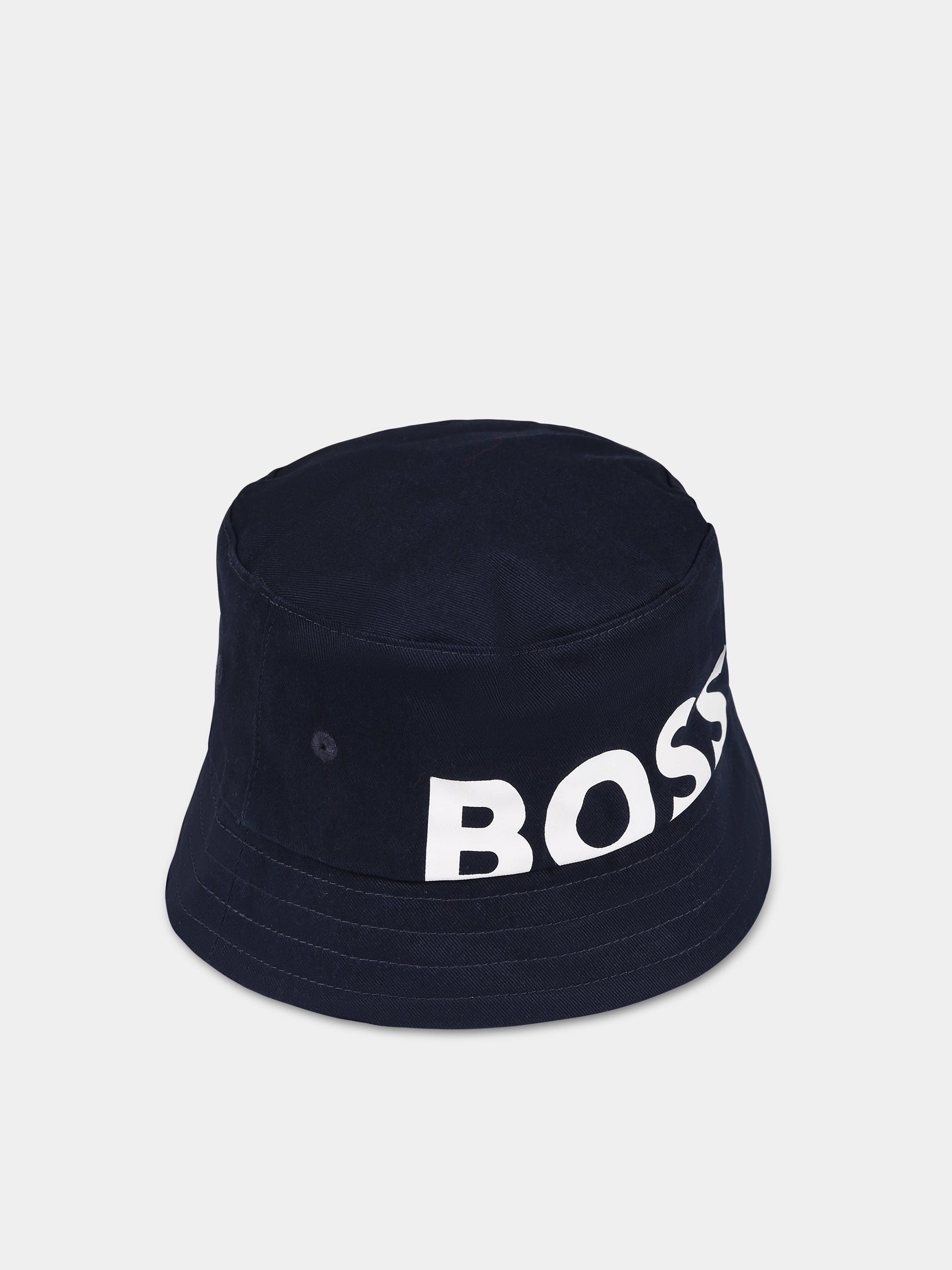 Cloche multicolor per neonato con logo,Boss,J01142 849