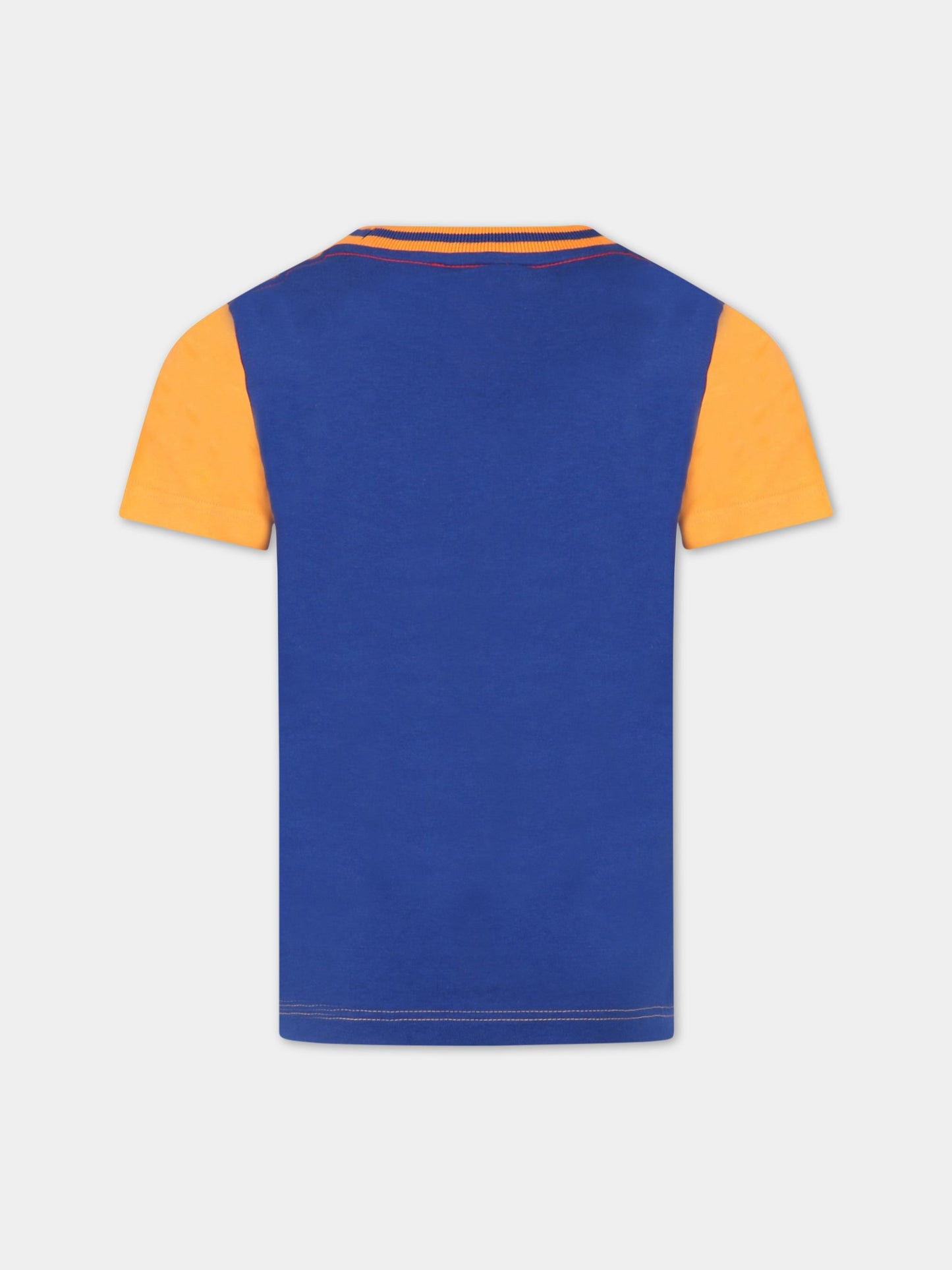 T-shirt arancione per bamabini con Garfield,Little Marc Jacobs,W25583 42E