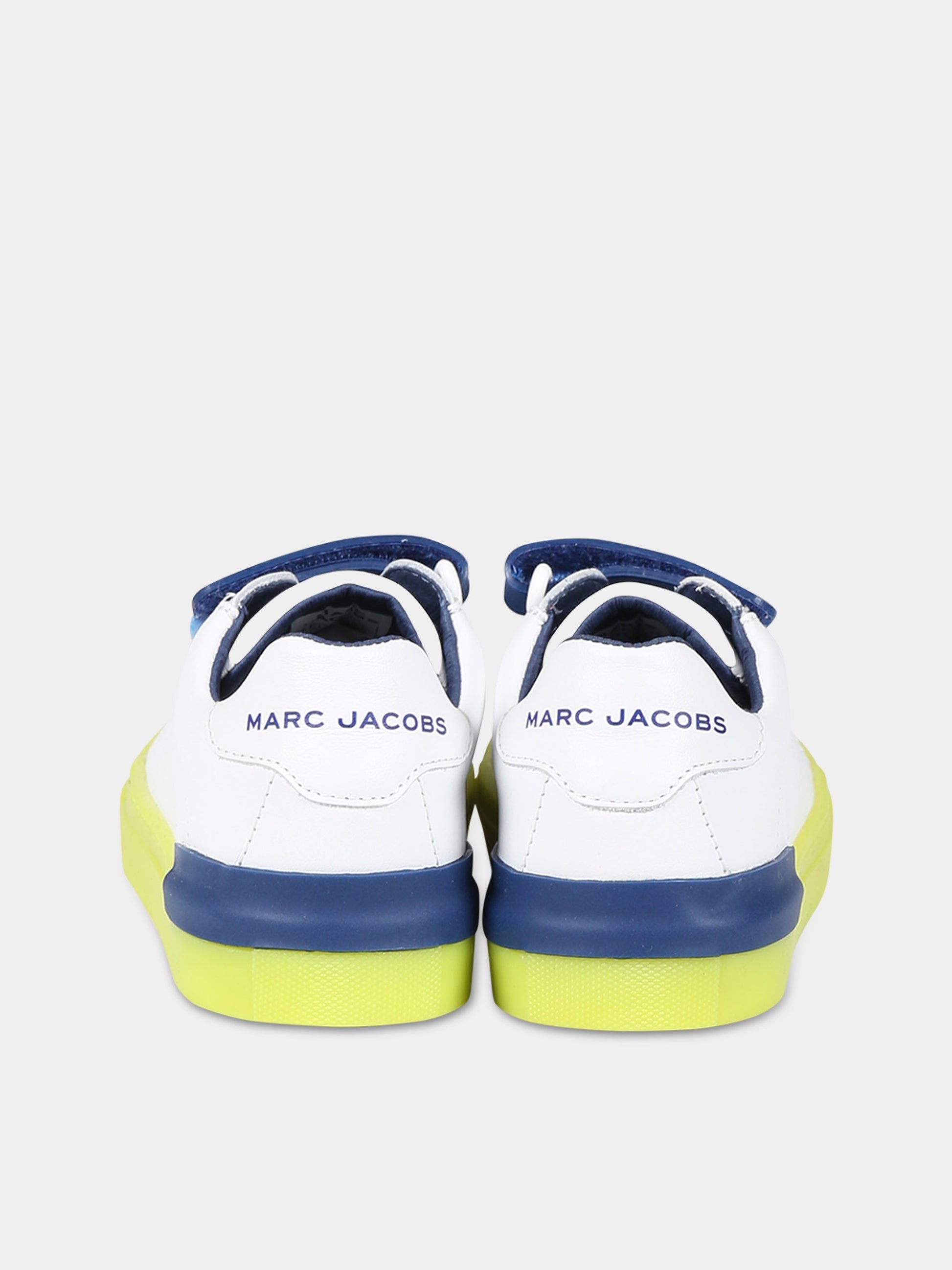 Sneakers bianco per bambino con logo,Little Marc Jacobs,W29062 10P
