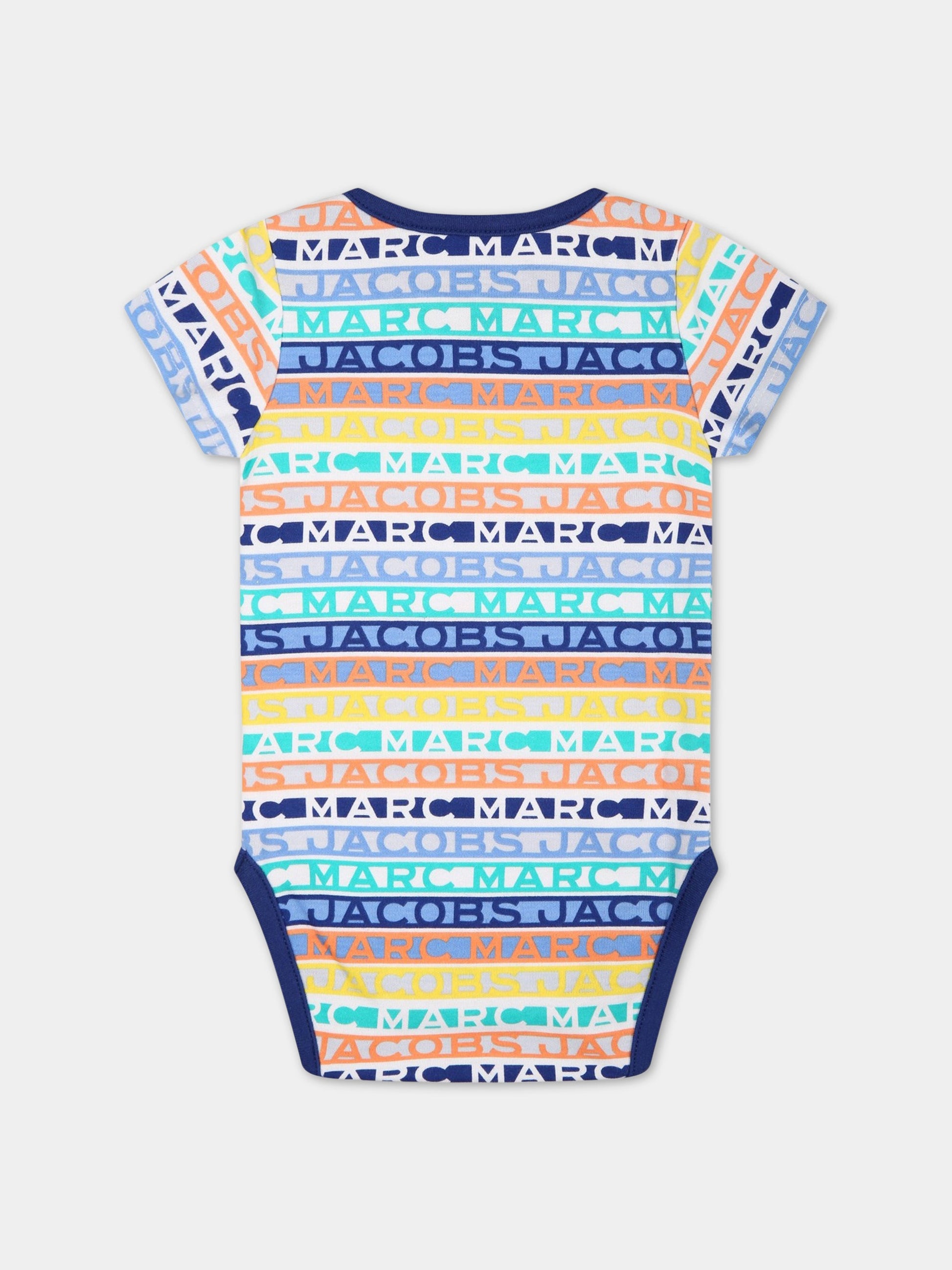 Set multicolor per neonato con logo,Little Marc Jacobs,W98158 10P