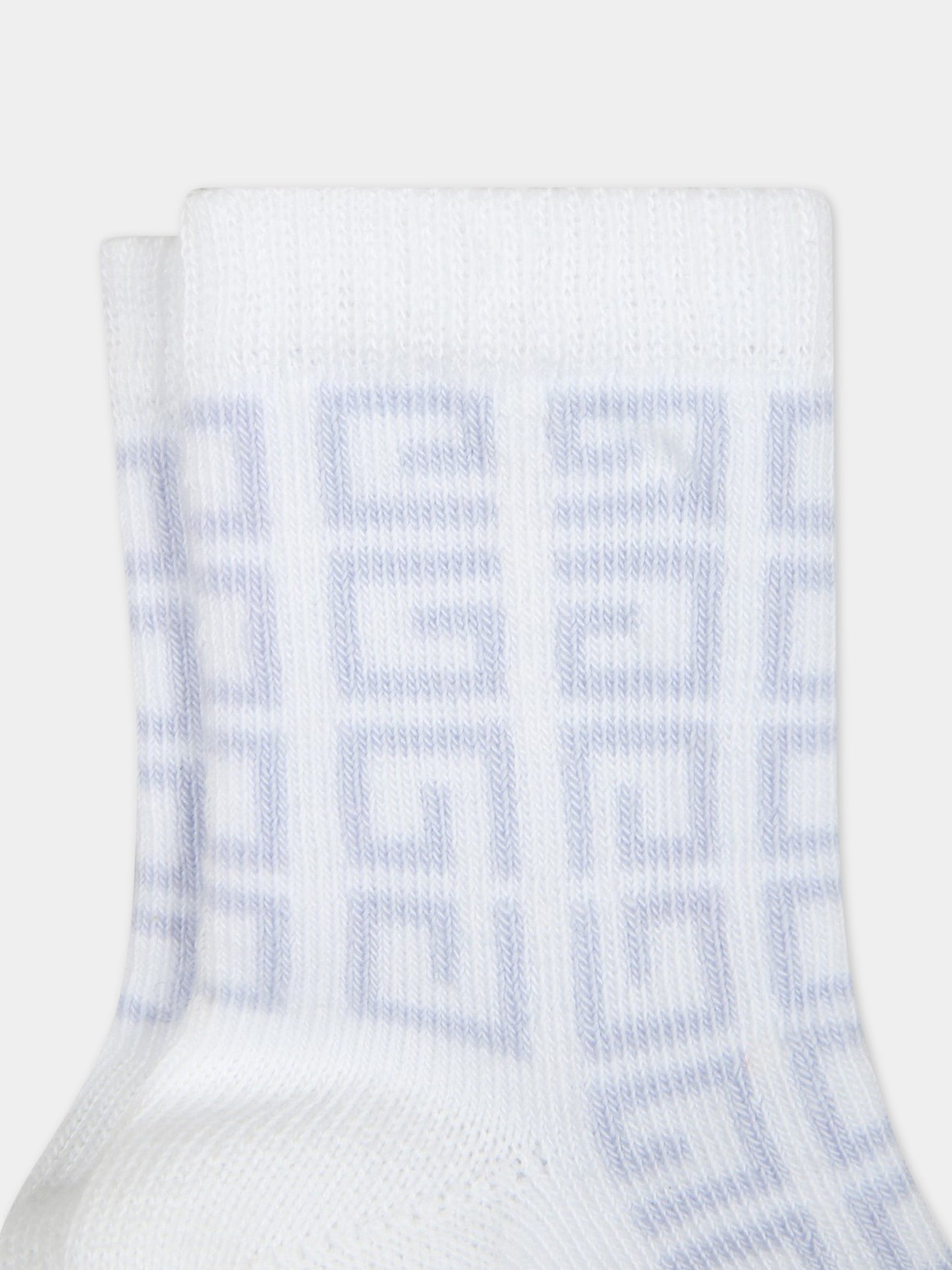 Set bianco per neonato con logo,Givenchy Kids,H90156 771