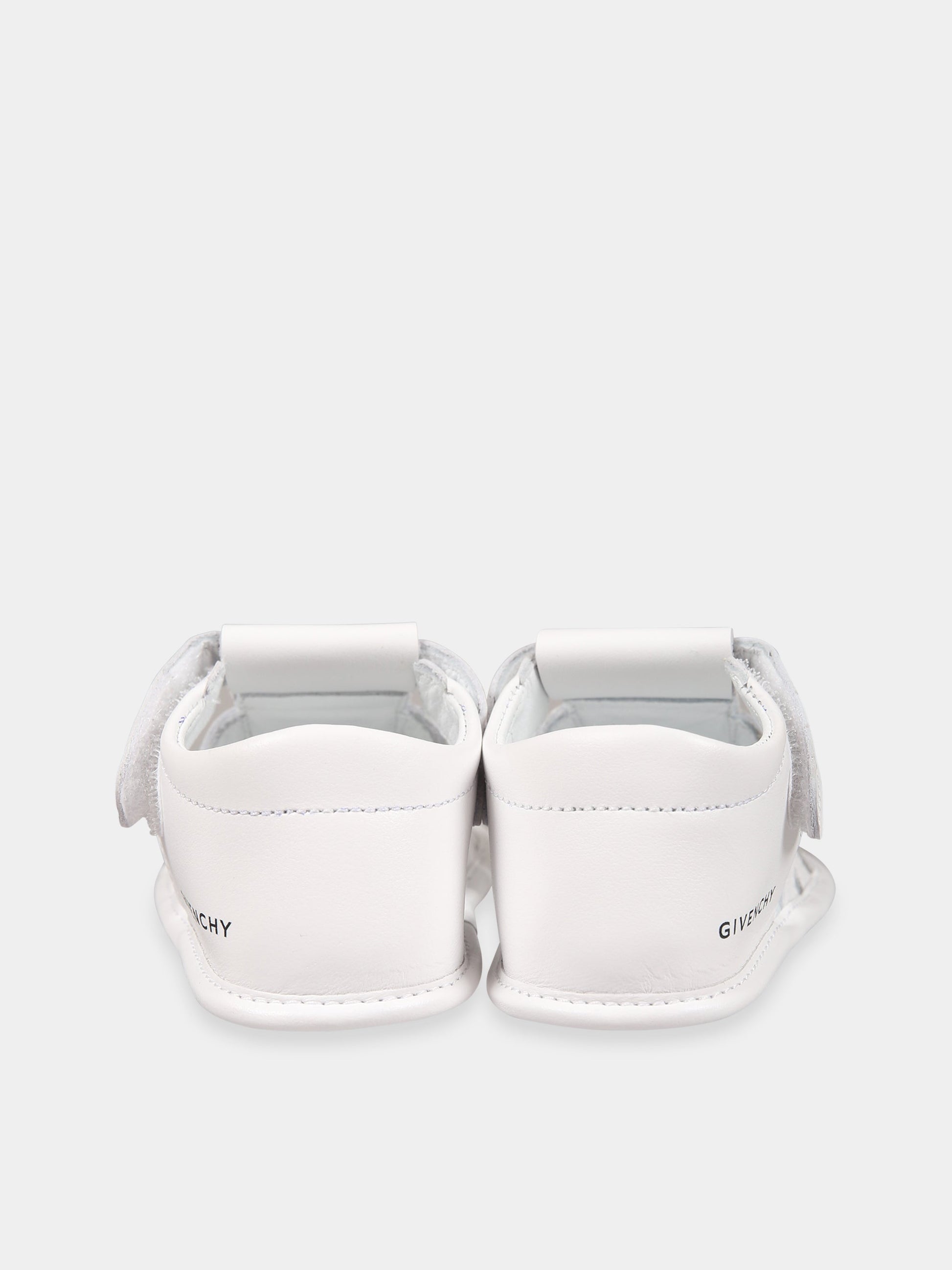 Sandali bianco per neonati con motivo 4G,Givenchy Kids,H99044 10P
