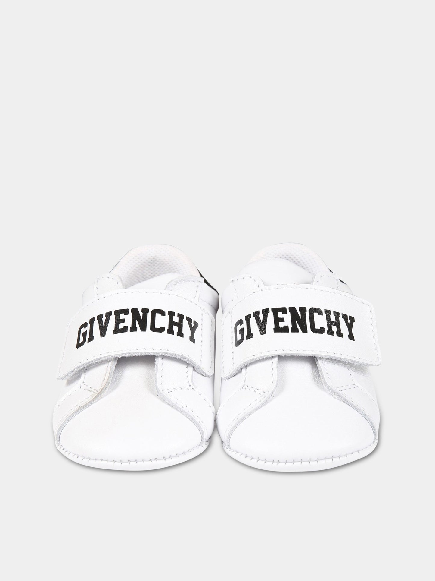 Sneakers bianche per neonato con logo,Givenchy Kids,H99045 10P