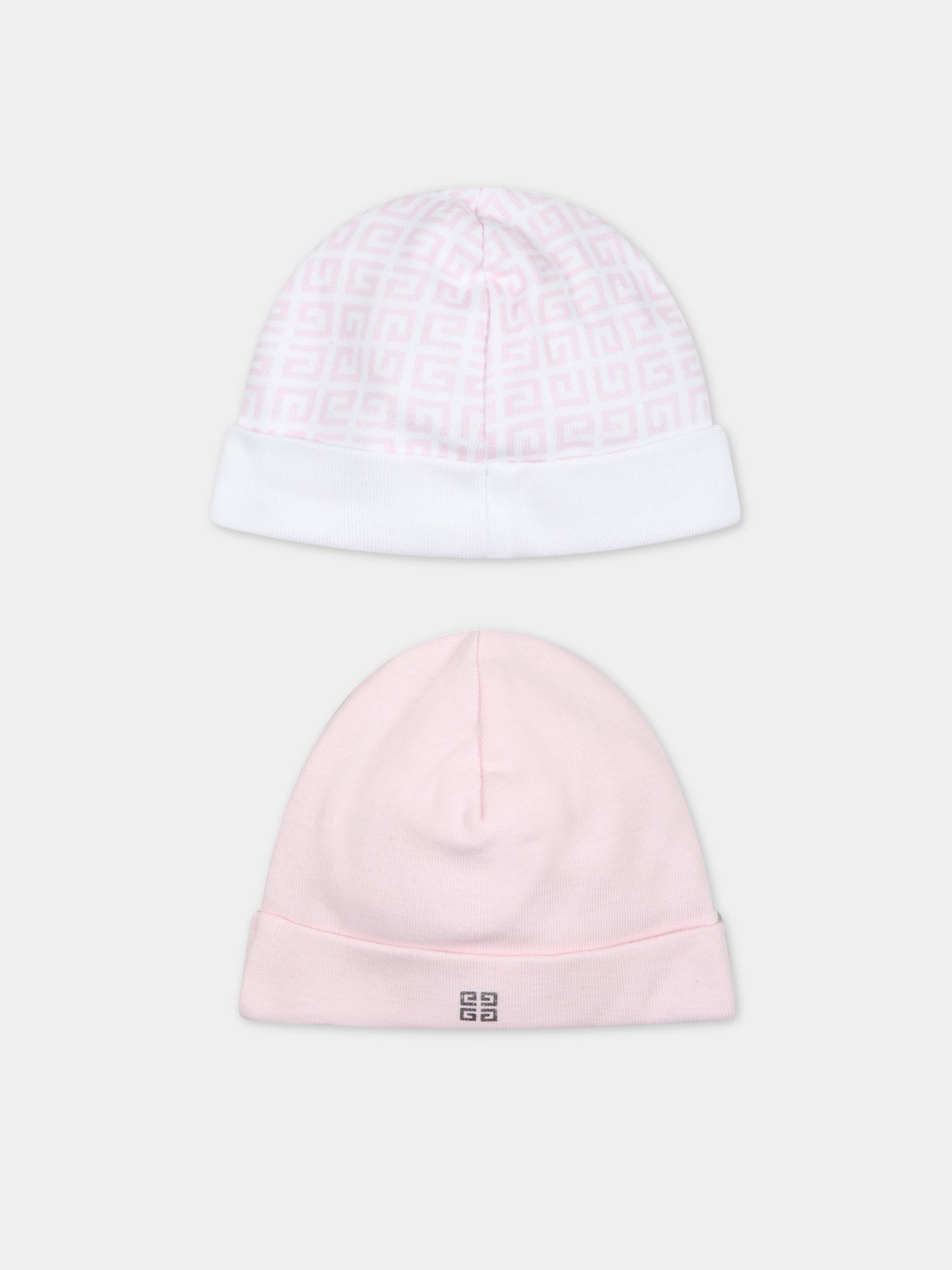 Set multicolor per neonata con logo,Givenchy Kids,H98171 44Z