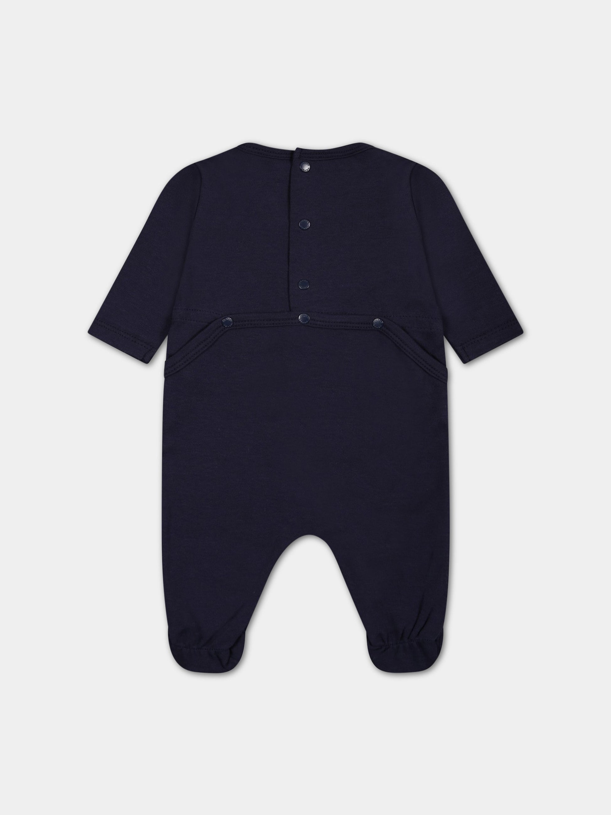 Set multicolor per neonato con logo e iconica tigre,Kenzo Kids,K98111 868