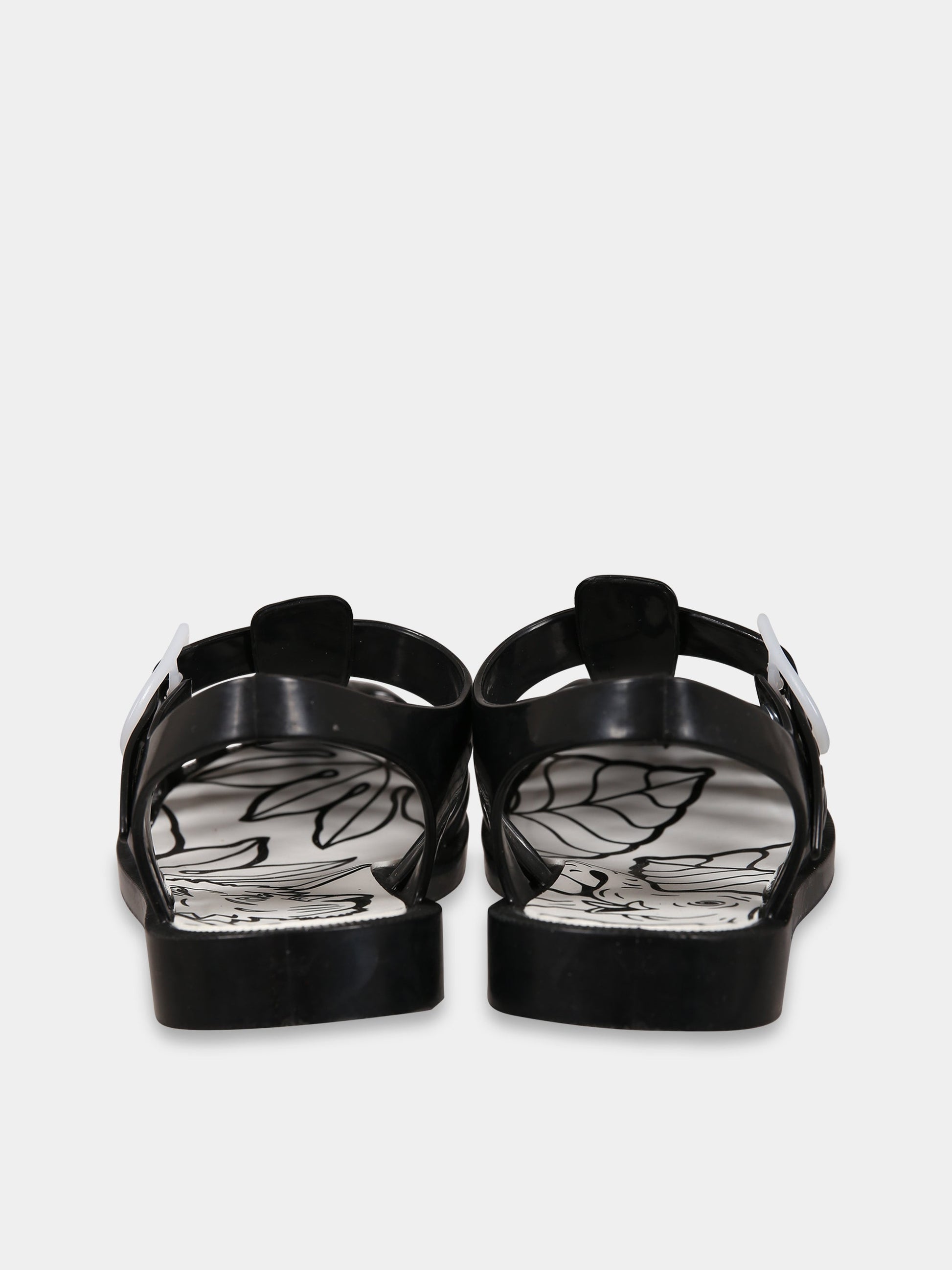 Sandali nero per bambini con logo,Kenzo Kids,K59070 09B