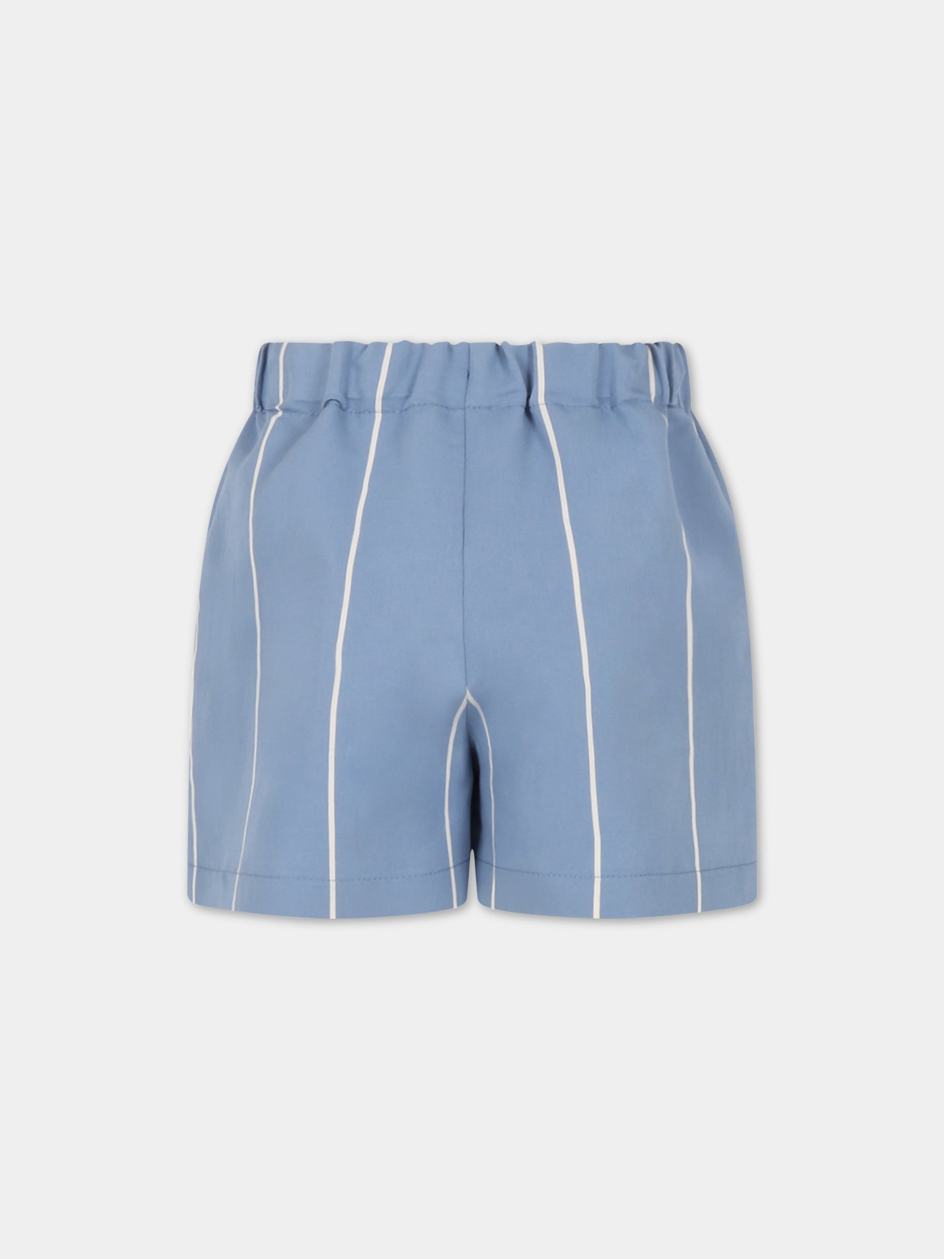 Shorts celesti per bambino,Douuod Kids,DS6Q19 P0228 603AV