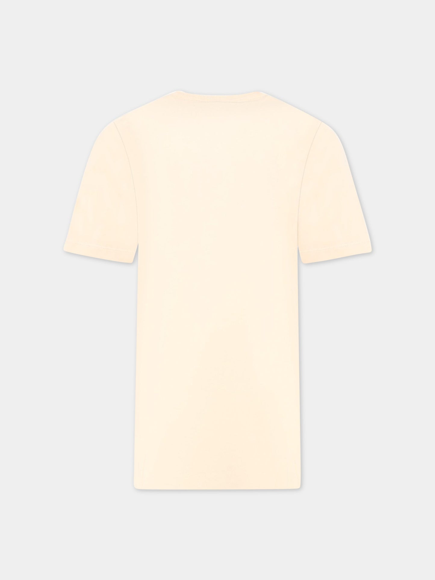 T-shirt rosa con stampa chitarra per bambina,Stella Mccartney Kids,TS1F11 Z0434 504