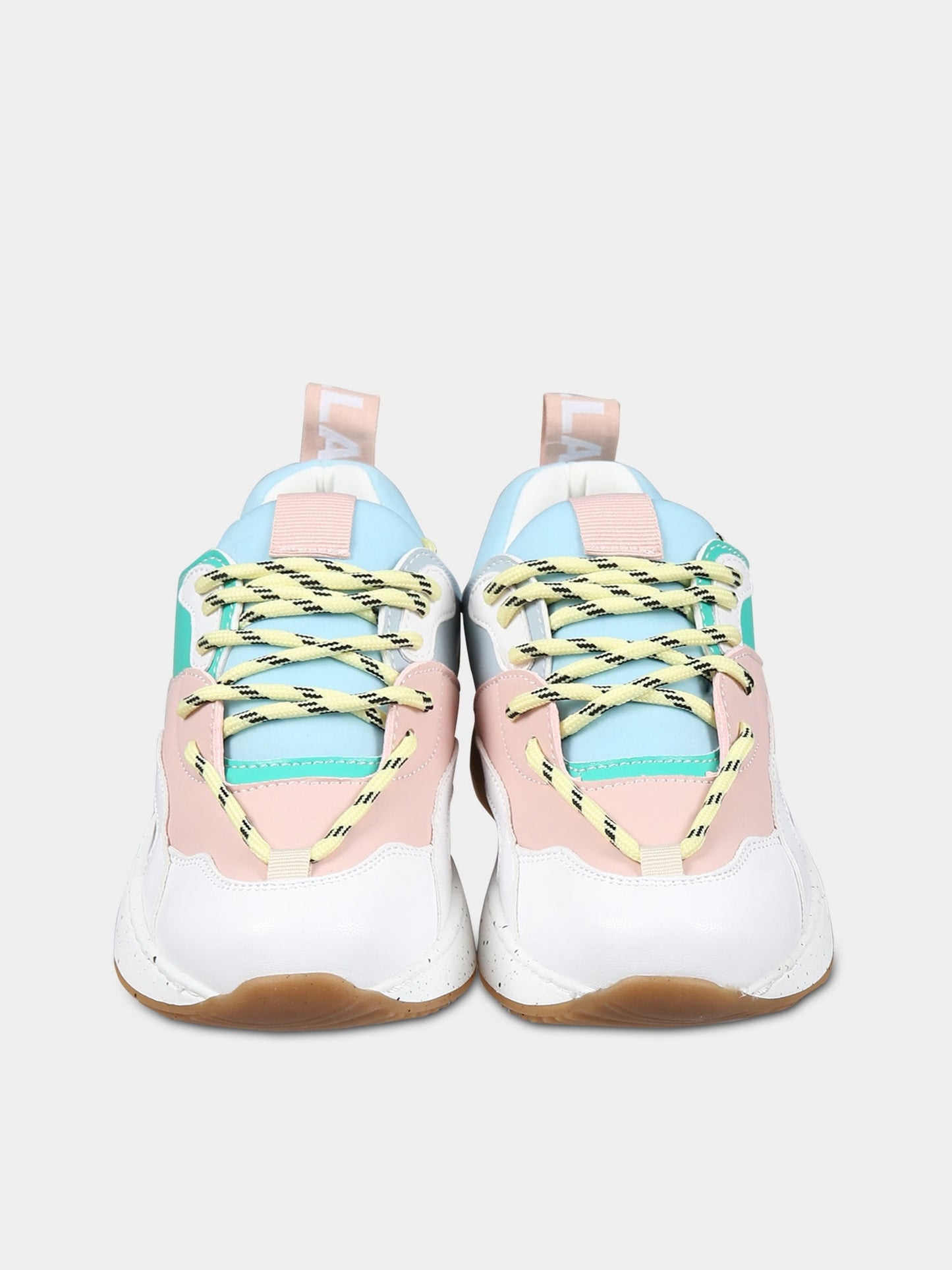 Sneakers multicolor per bambina con logo,Stella Mccartney Kids,TS0A16 Z1154 999