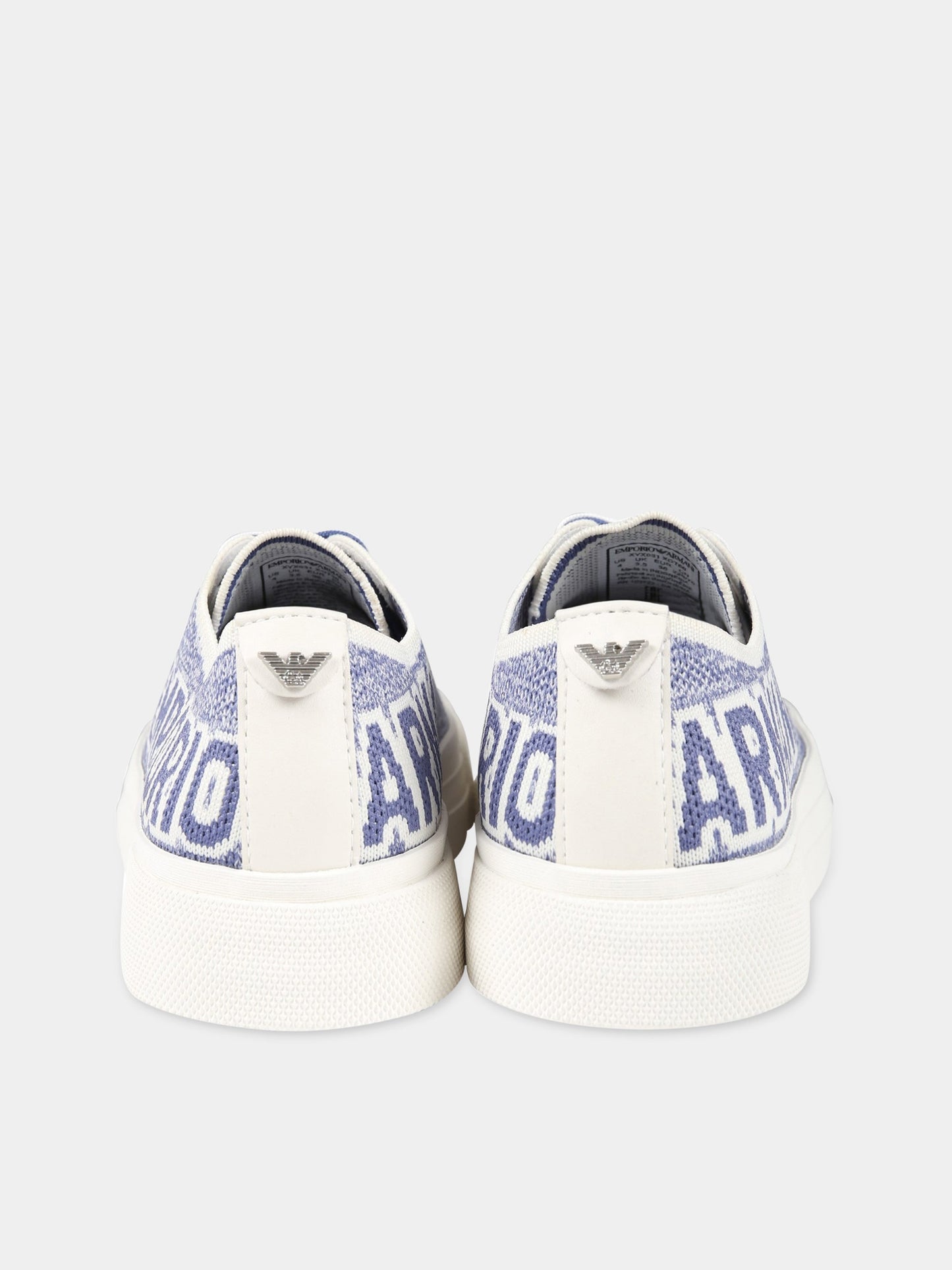 Sneakers multicolor per bambino con logo,Armani Junior,XYX031 XOT68 S777