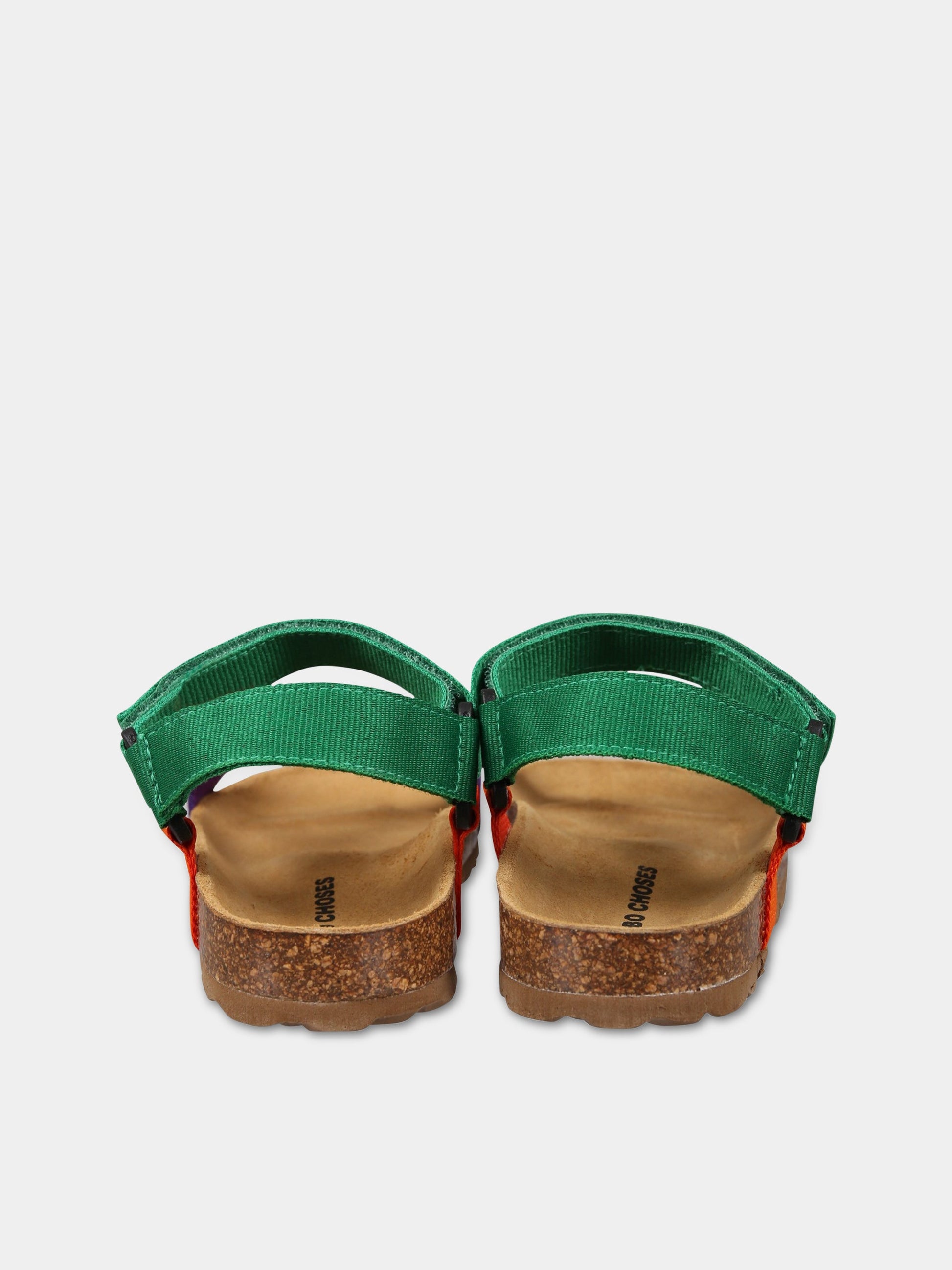 Sandali multicolor per bambini con logo,Bobo Choses,123AI020