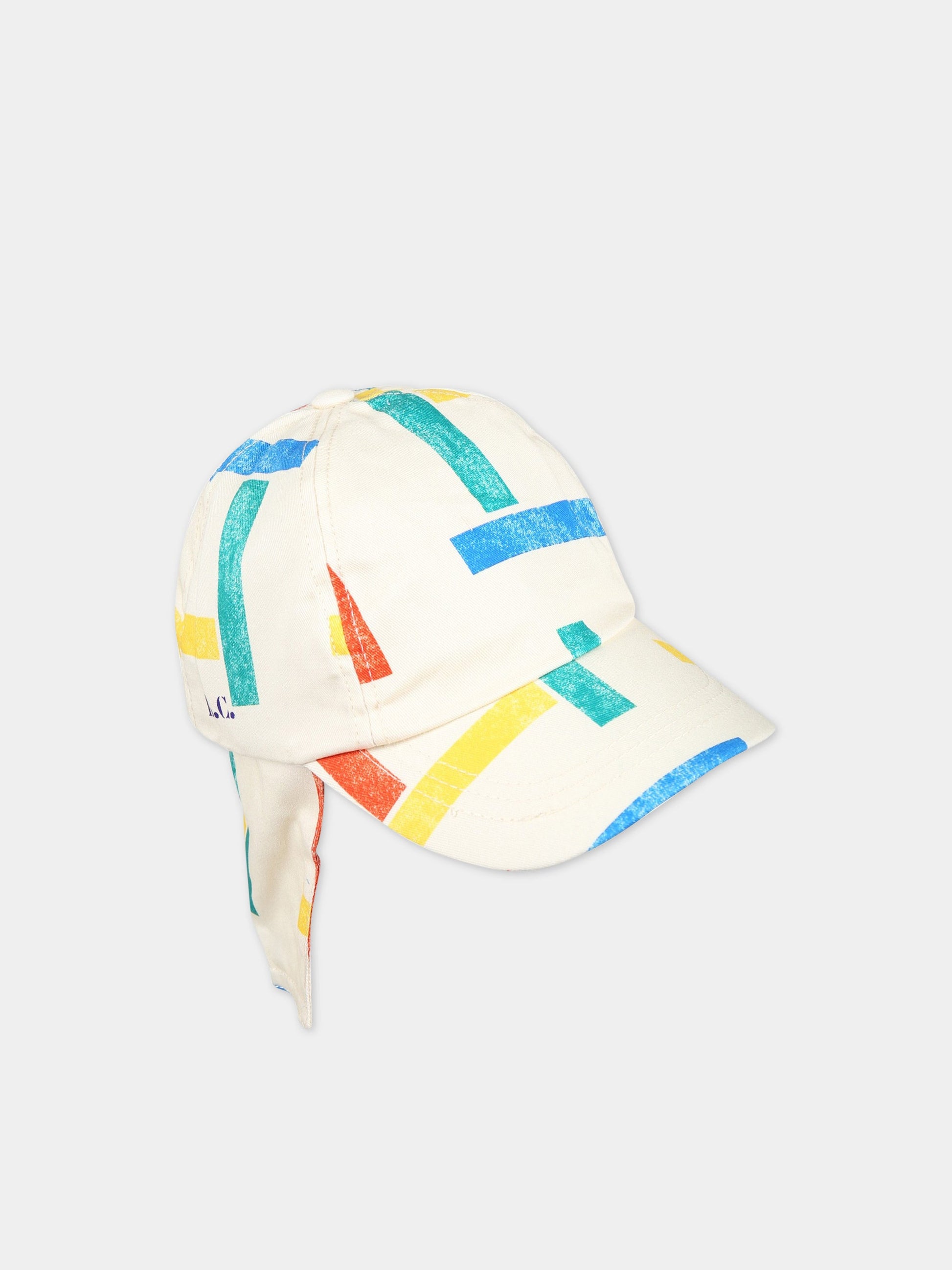 Cappello multicolor per bambino con logo,Bobo Choses,123AI028