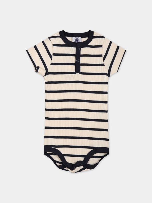 Body multicolor per neonato,Petit Bateau,A0751 AVALANCHE/SMOKING