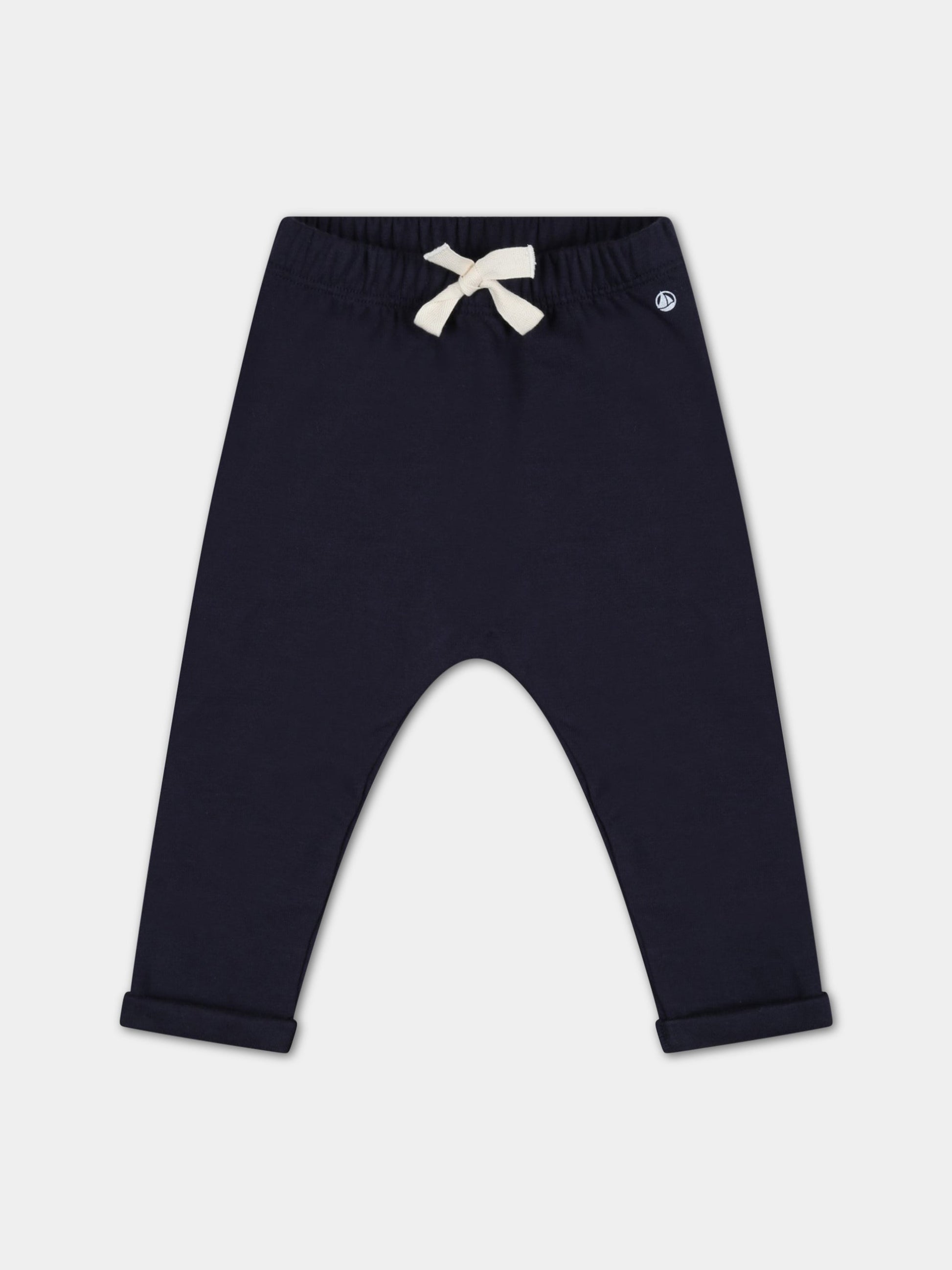 Pantaloni casual  per neonato,Petit Bateau,A077T SMOKING