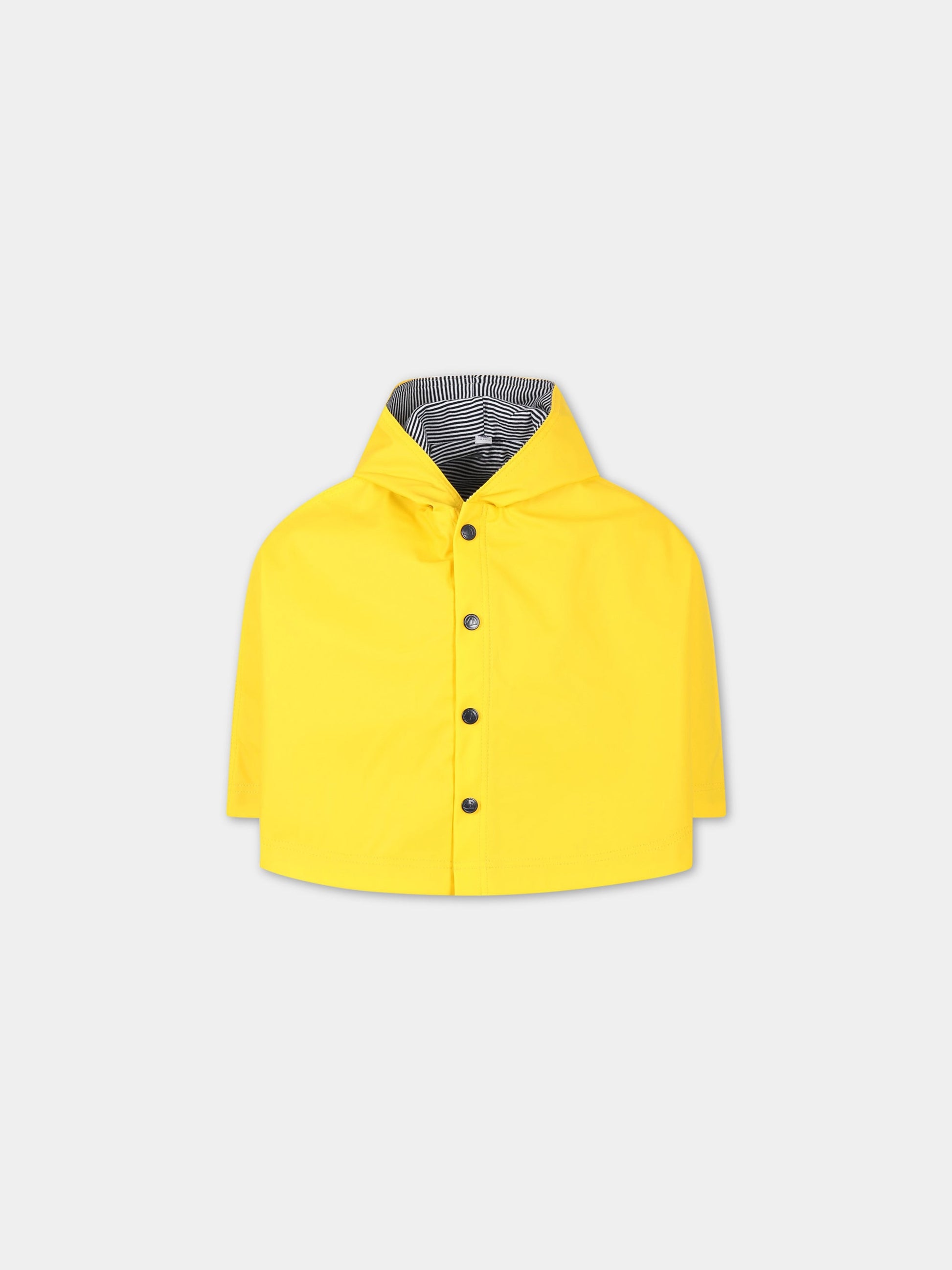 Cappa gialla per neonati,Petit Bateau,A04CK JAUNE