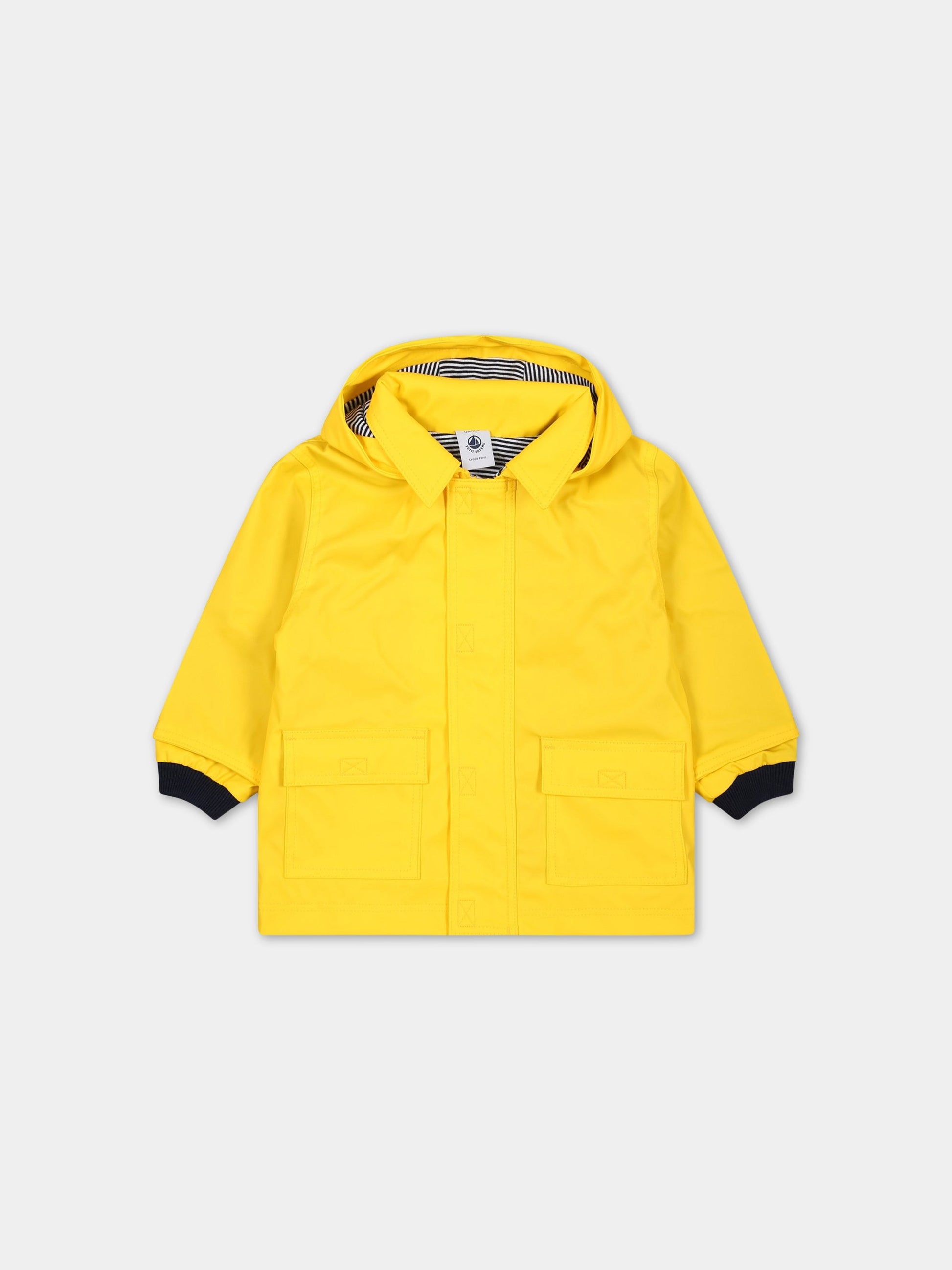 Impermeabile giallo per neonati,Petit Bateau,A04CJ JAUNE
