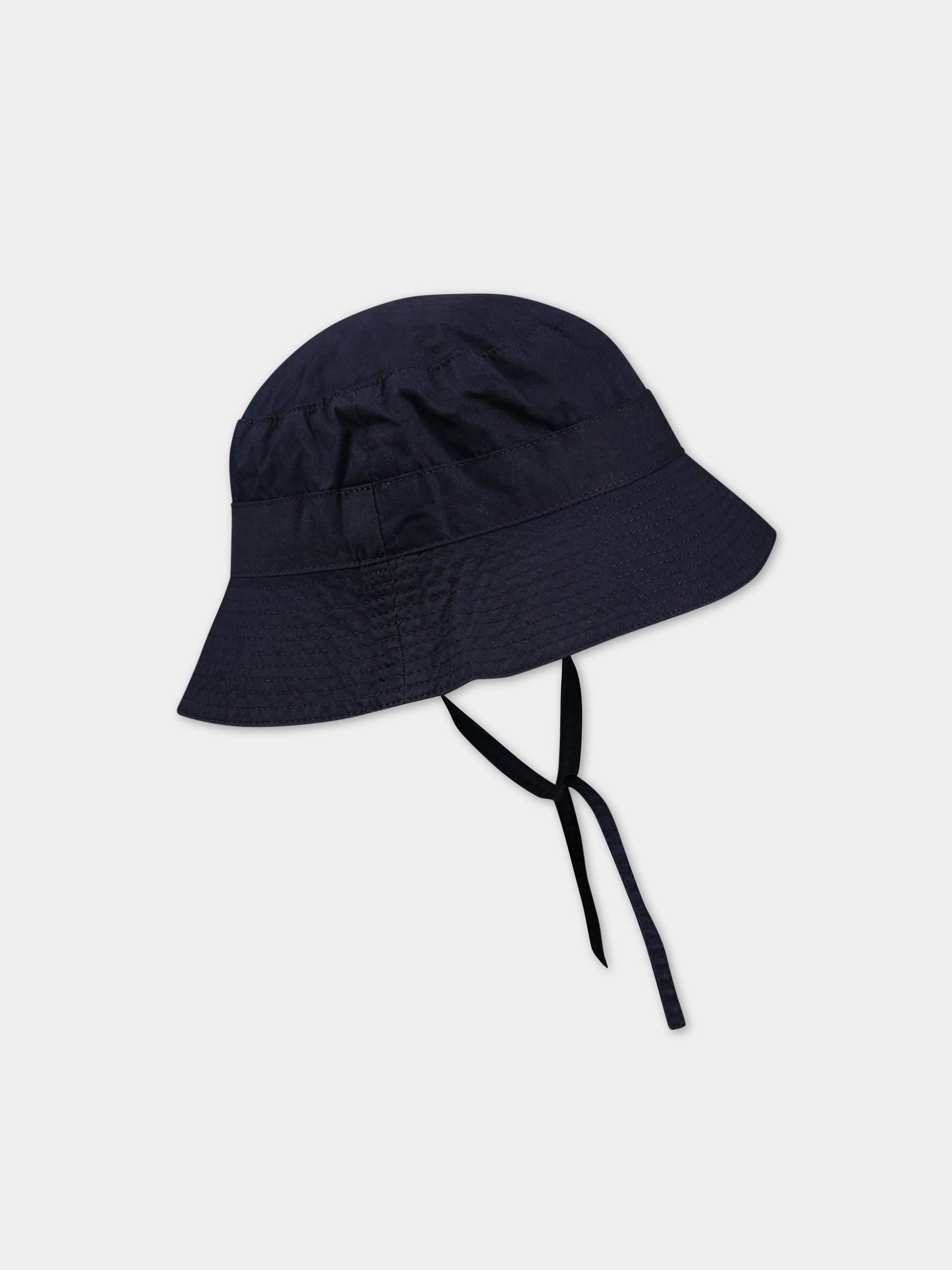 Cloche blu per neonati con logo,Petit Bateau,54370 SMOKING