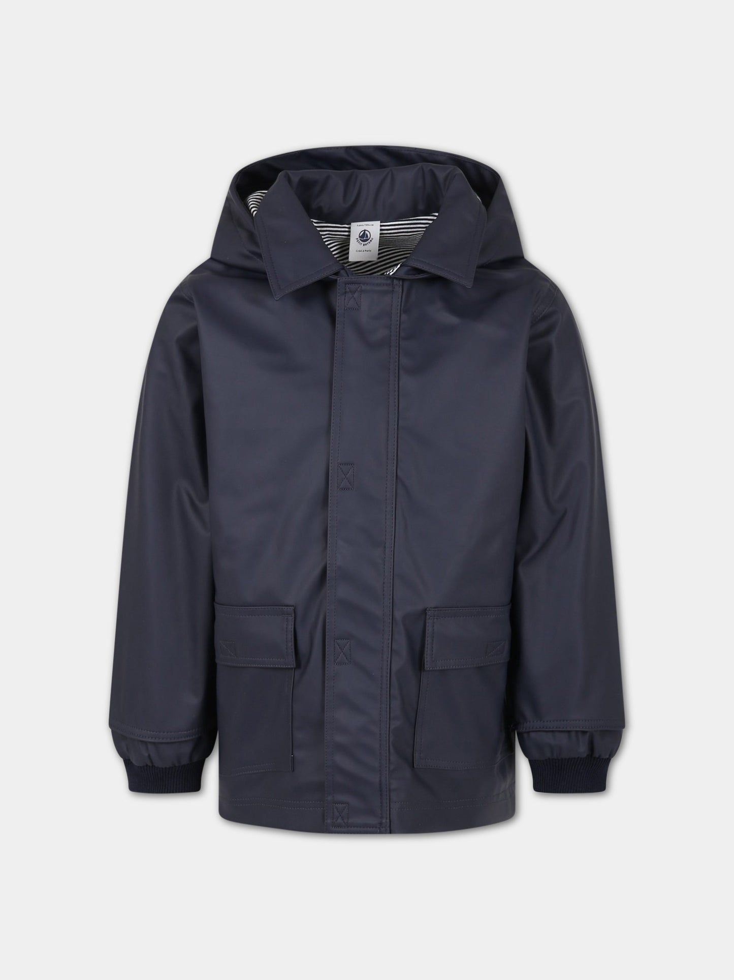 Impermeabile blu per bambini,Petit Bateau,A03IC SMOKING