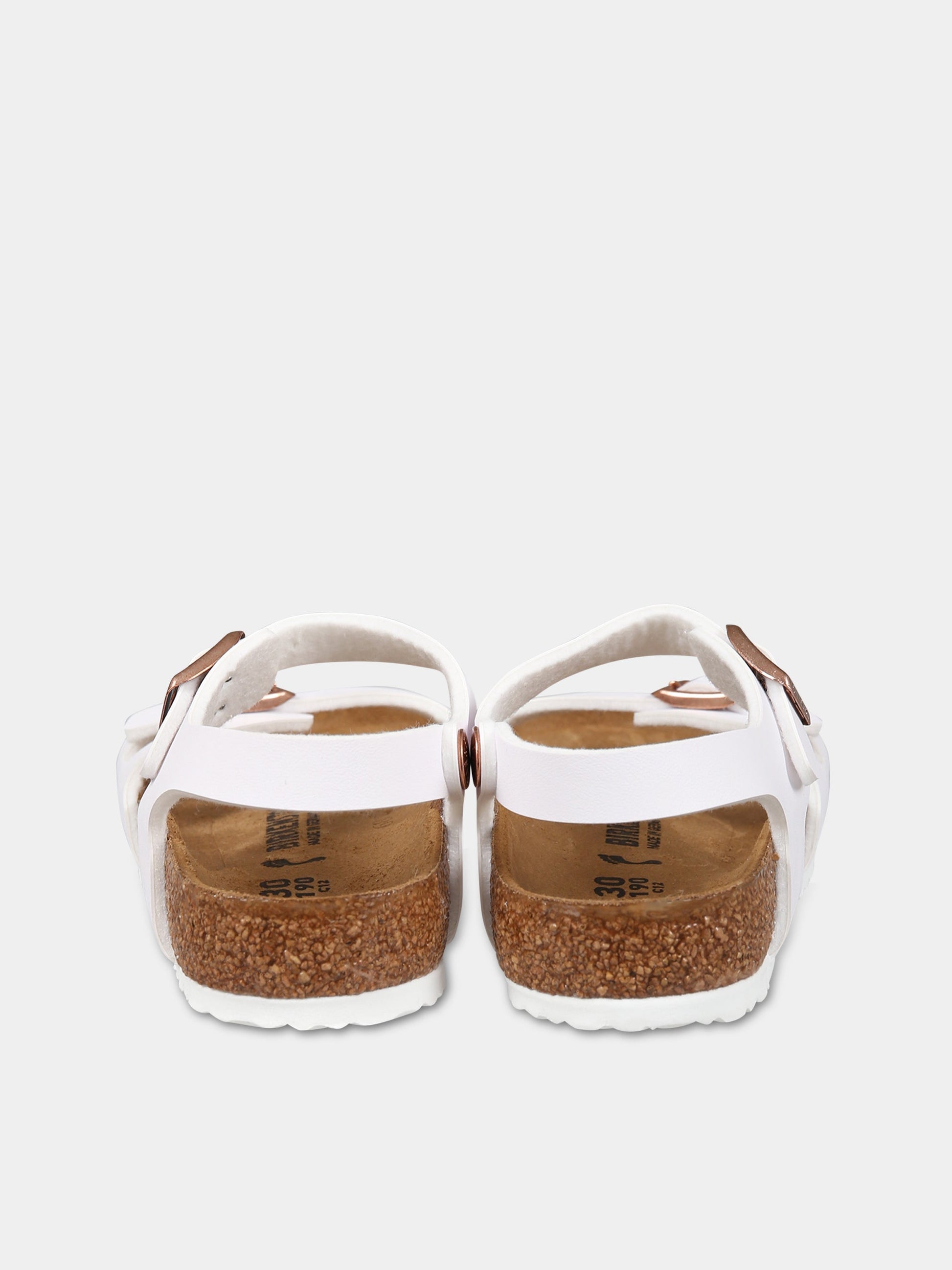 Sandali bianco  Rio Kids per bambina con logo,Birkenstock,1024374
