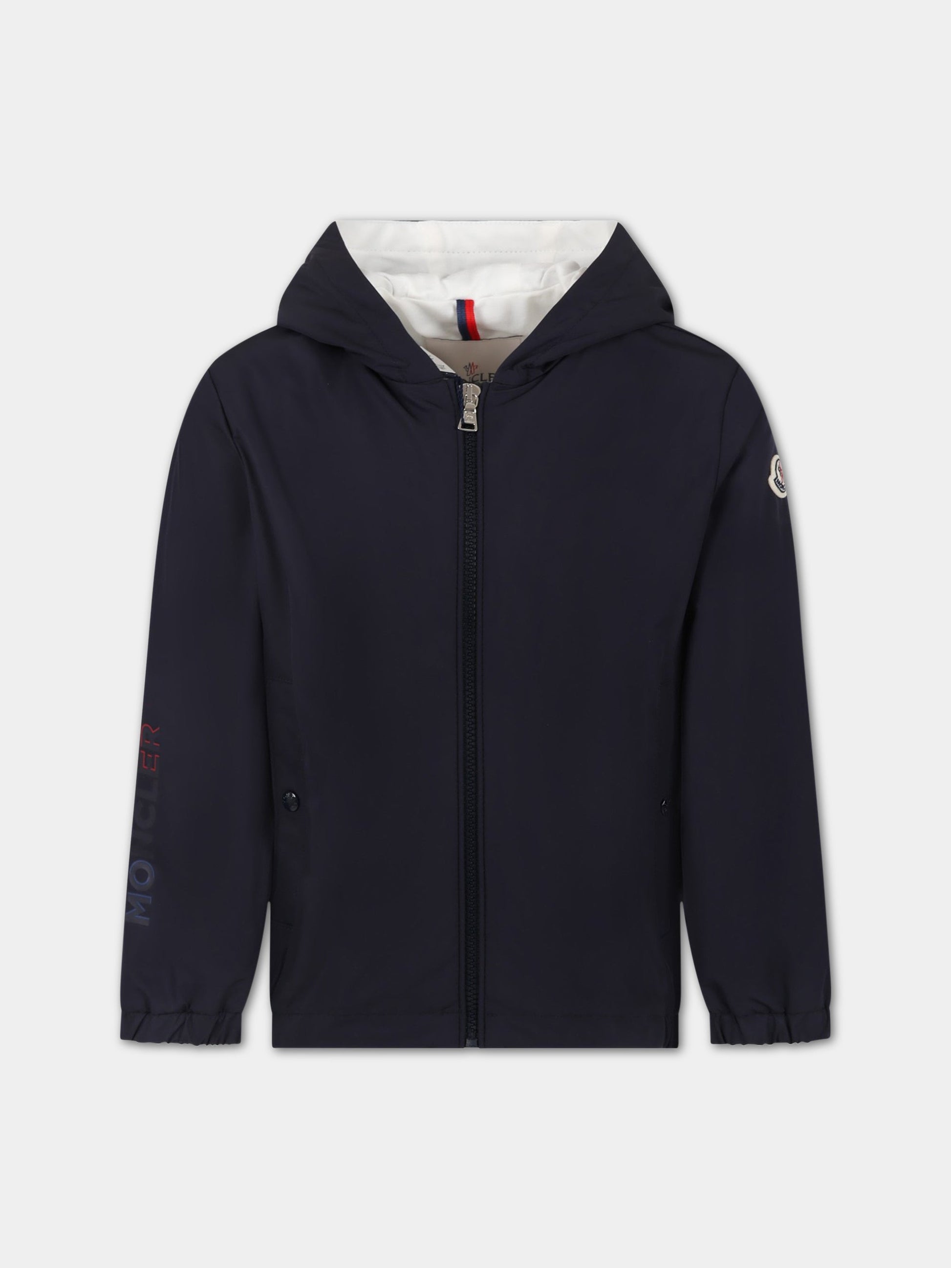 Giacca  Svace  blu per bambino con logo,Moncler Kids,954 1A00034 54A91 74S