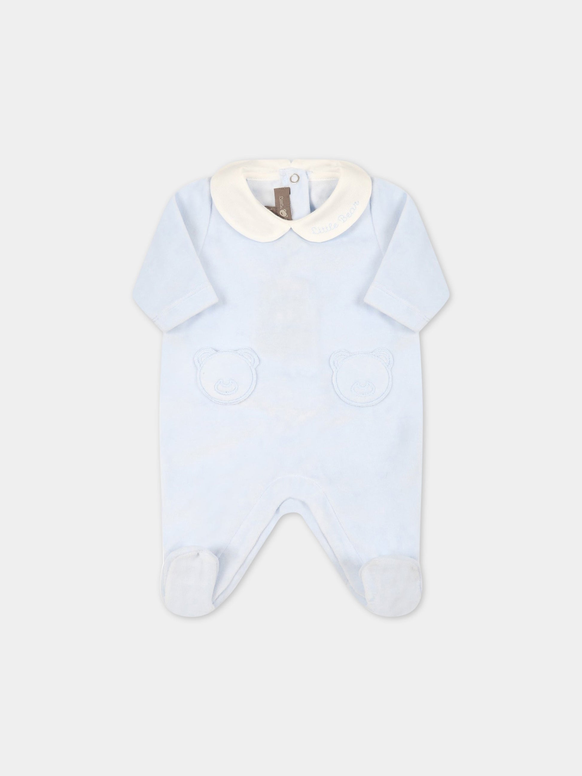 Set multicolor per neonato,Little Bear,5049 CIELO